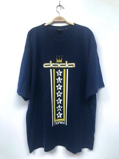 Damani Dada Supreme Jersey Blue Vintage Hip-hop T-shirt 90s 