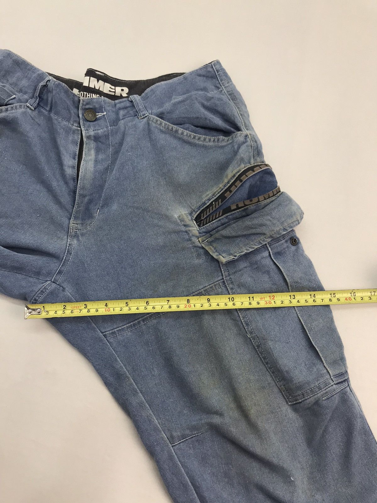Japanese Brand Hummer Cargopants multipocket distressed Size US 32 / EU 48 - 14 Thumbnail