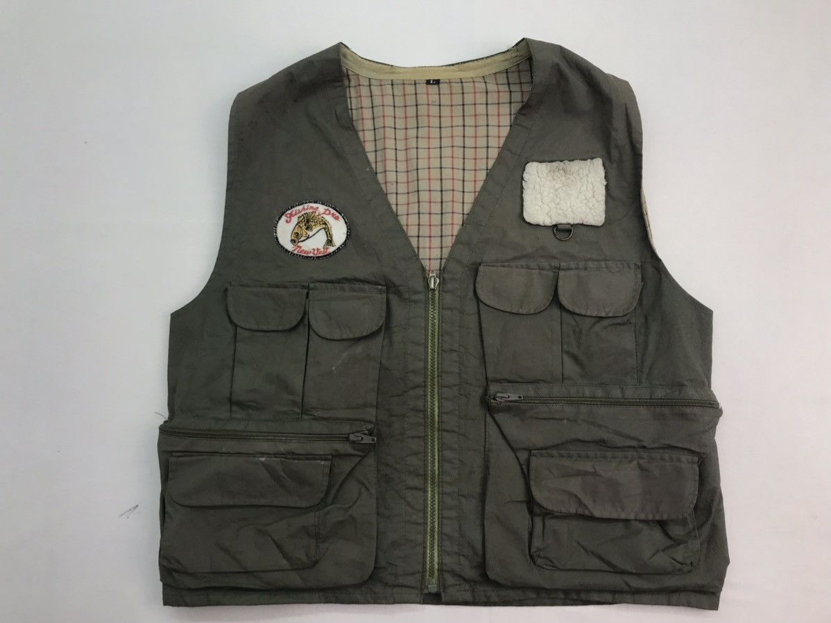 Other Fishing vest Army Size US L / EU 52-54 / 3 - 3 Thumbnail