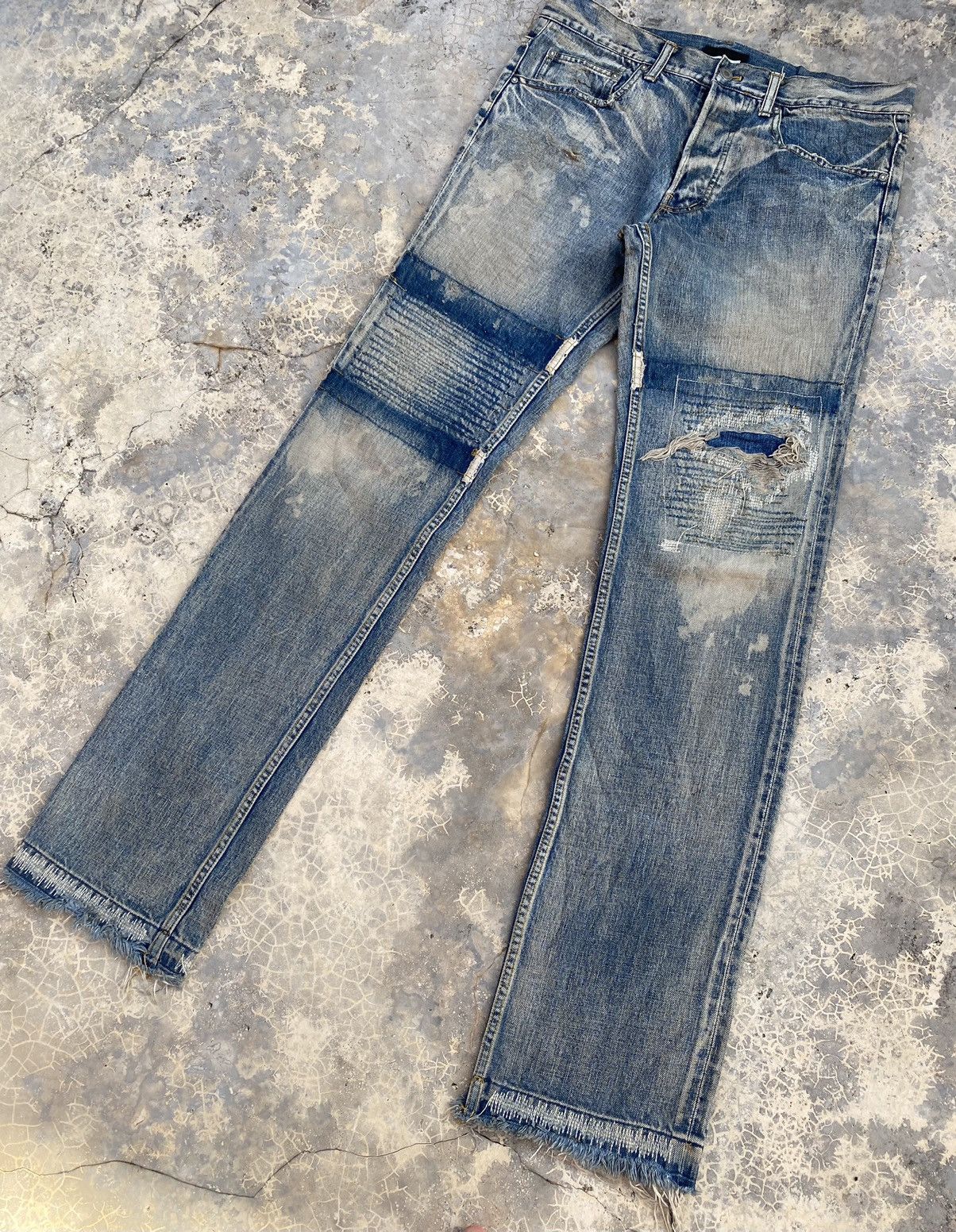 Iroquois Japan Vintage Iroquois Japan Thrashed Distressed Pant Size US 31 - 1 Thumbnail