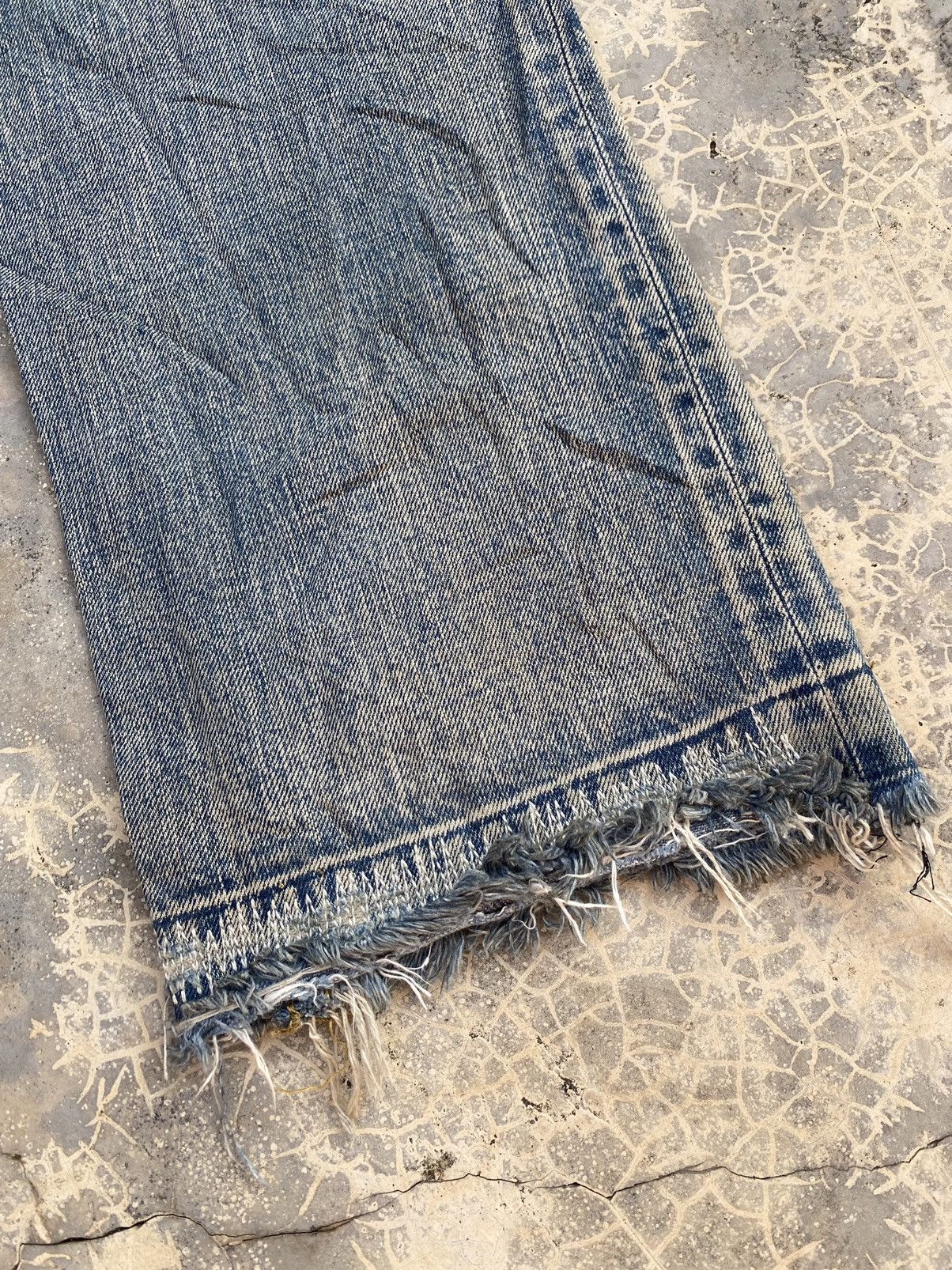 Iroquois Japan Vintage Iroquois Japan Thrashed Distressed Pant Size US 31 - 5 Thumbnail