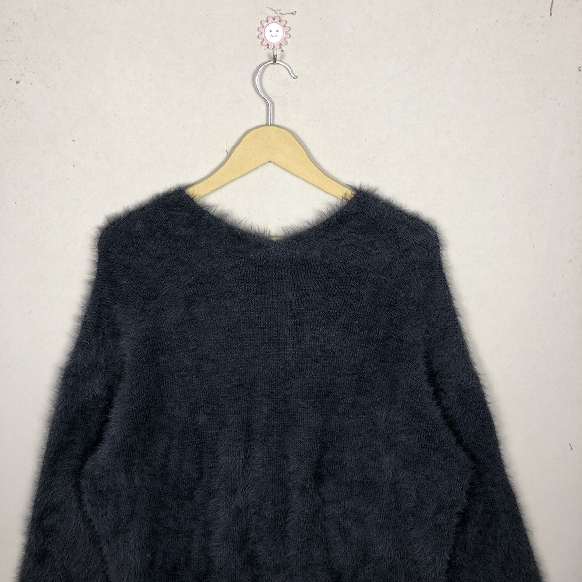 Aran Isles Knitwear × Japanese Brand Mohair American Holic Sweatshirt Knit Size US M / EU 48-50 / 2 - 4 Thumbnail