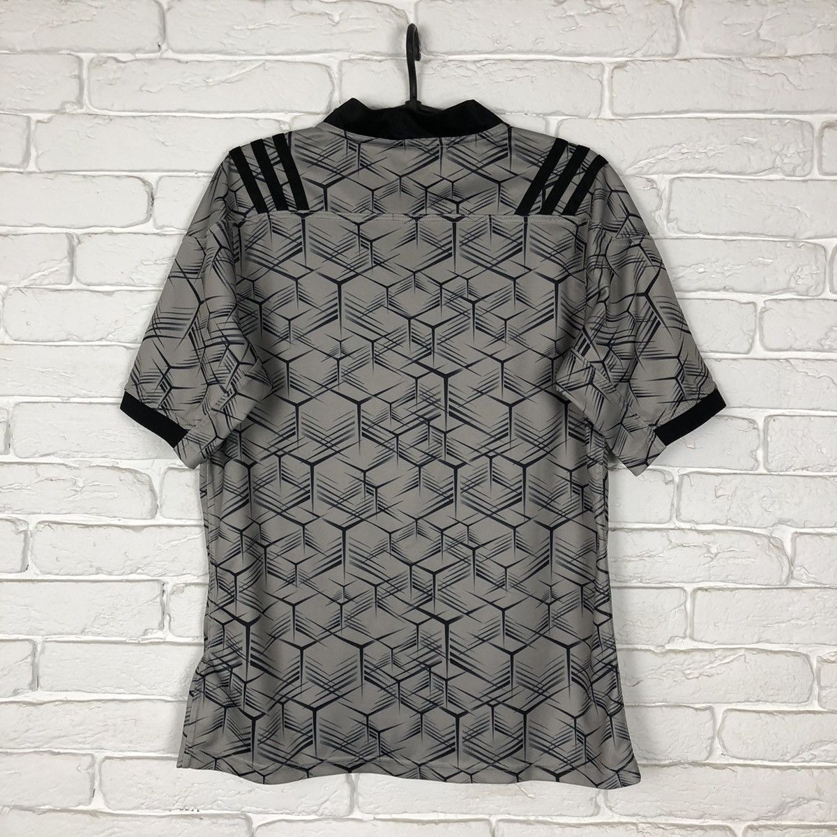 Adidas × All Blacks New Zealand All Blacks rugby jersey Size US L / EU 52-54 / 3 - 4 Thumbnail