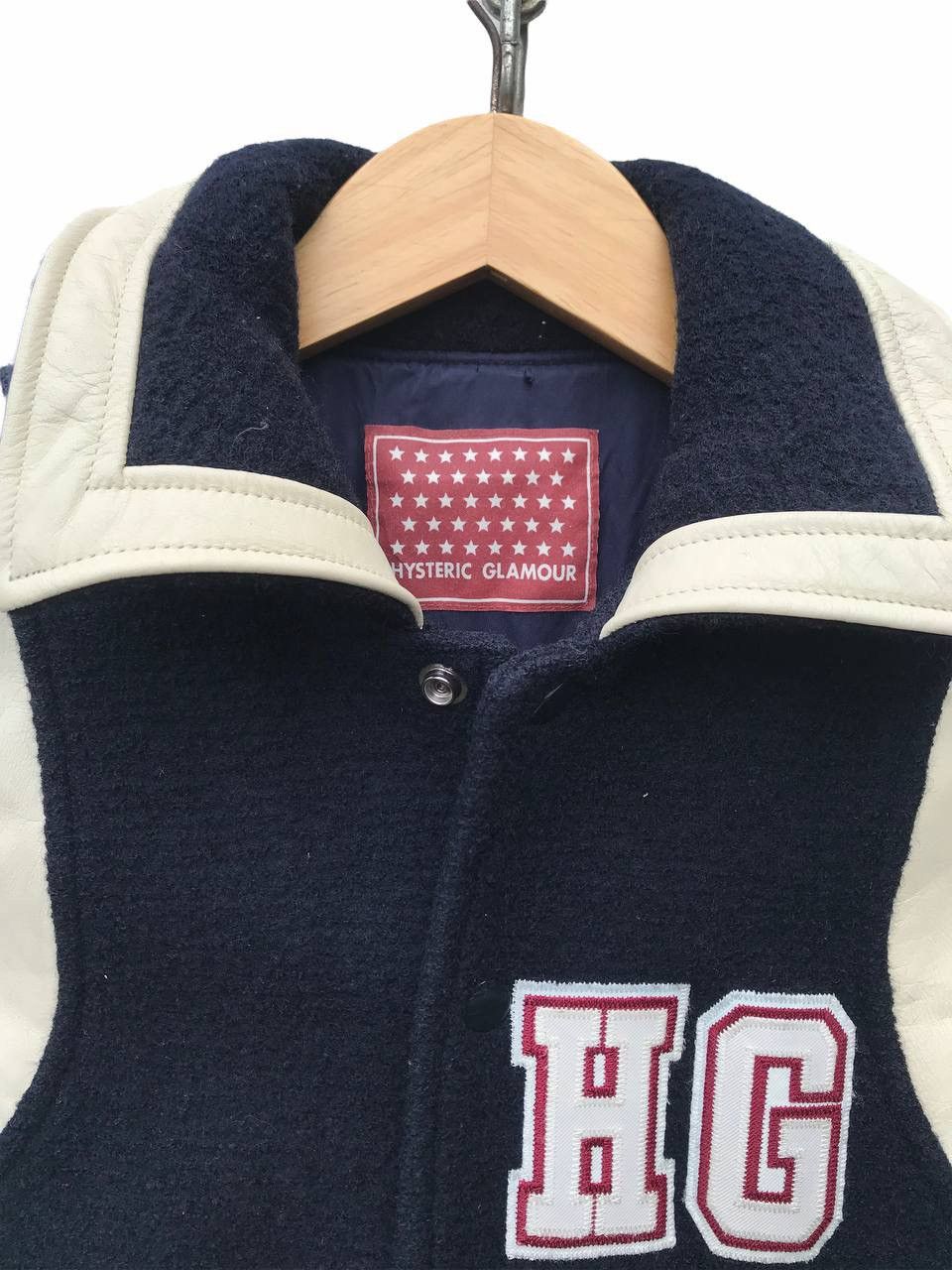 Hysteric Glamour Vintage Hysteric Glamour Japan Women Varsity Jacket Size XS / US 0-2 / IT 36-38 - 3 Thumbnail