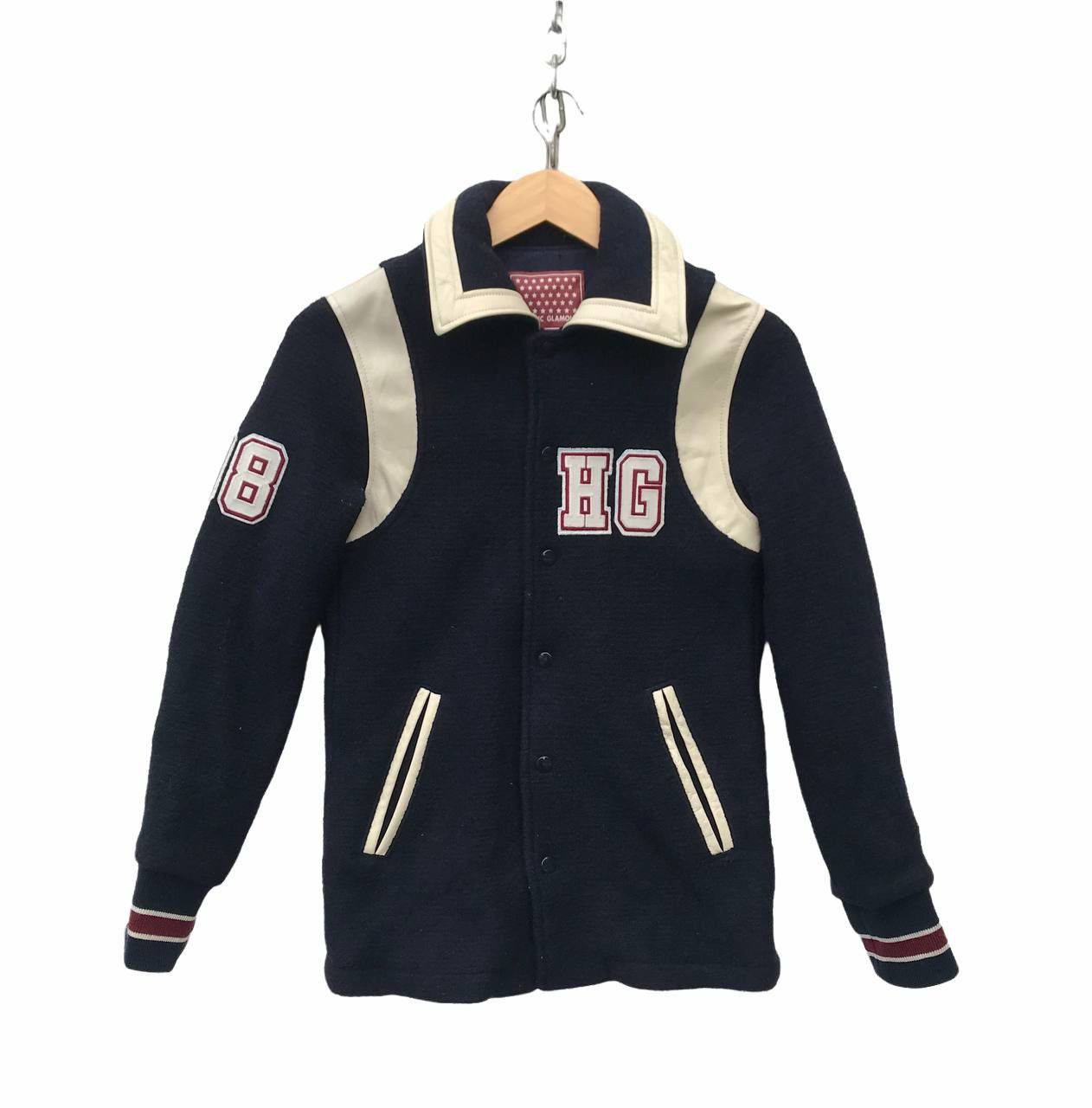 Hysteric Glamour Vintage Hysteric Glamour Japan Women Varsity Jacket Size XS / US 0-2 / IT 36-38 - 1 Thumbnail