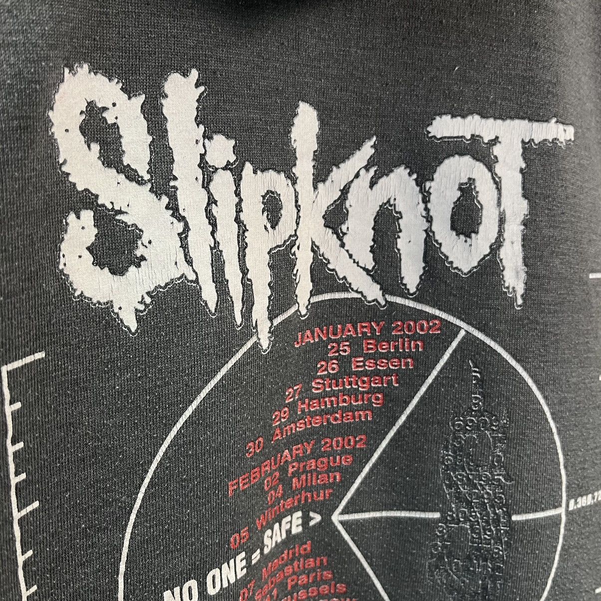 Band Tees VINTAGE 2001 SLIPKNOT IOWA TOUR HOODIE SLAYER RAMMSTEIN Size US M / EU 48-50 / 2 - 8 Thumbnail