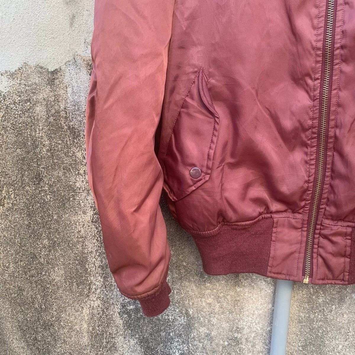 Japanese Brand × Vintage SEND OFFERS 🔥🔥 Japanese Vintage Bomber Jacket Large Size Size US L / EU 52-54 / 3 - 4 Thumbnail