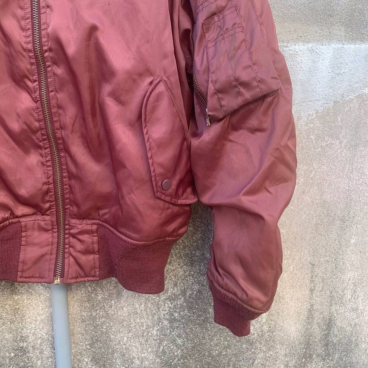 Japanese Brand × Vintage SEND OFFERS 🔥🔥 Japanese Vintage Bomber Jacket Large Size Size US L / EU 52-54 / 3 - 5 Thumbnail
