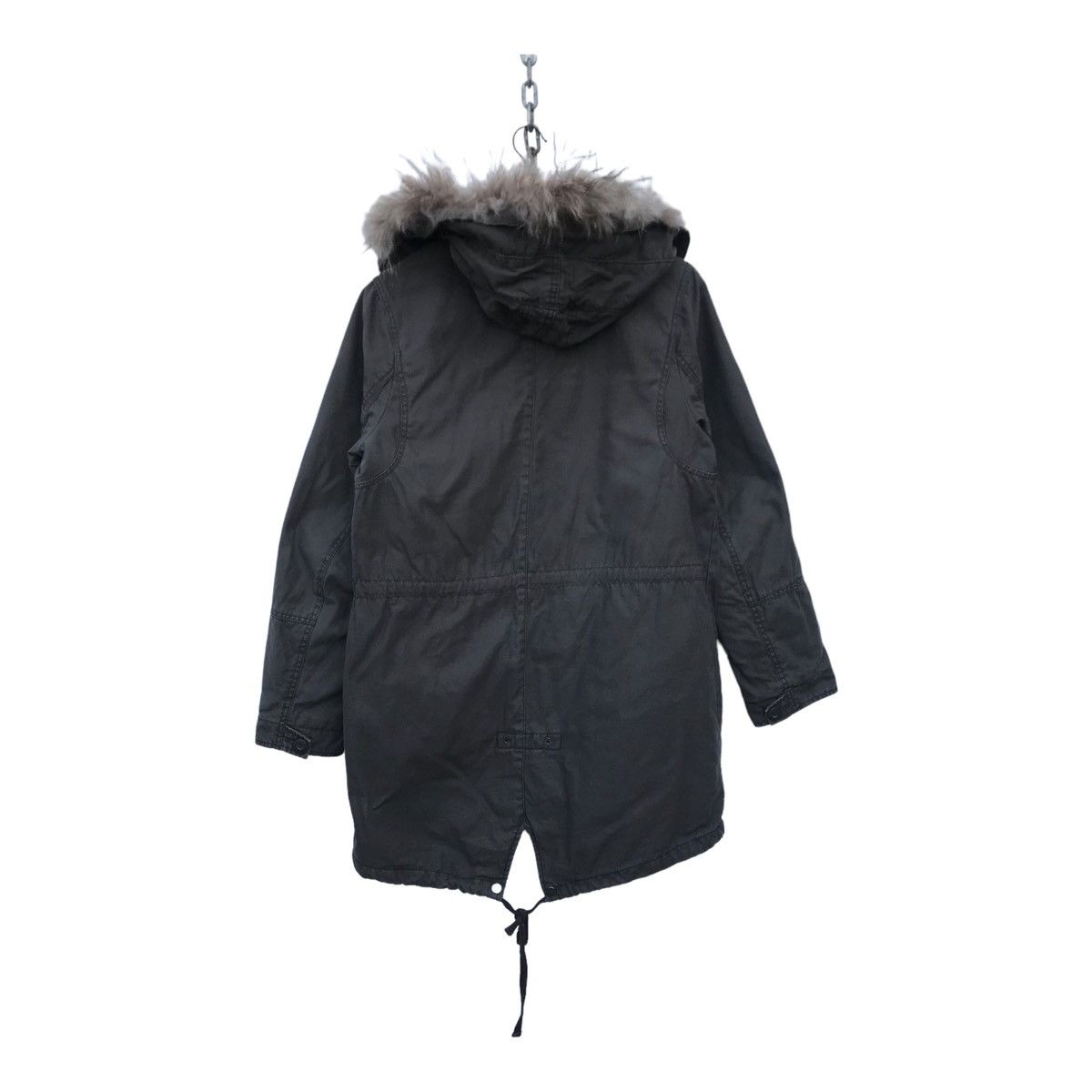 Japanese Brand 291295 Labo Fishtail Parka Fur Hoodie Jacket Size US S / EU 44-46 / 1 - 6 Thumbnail