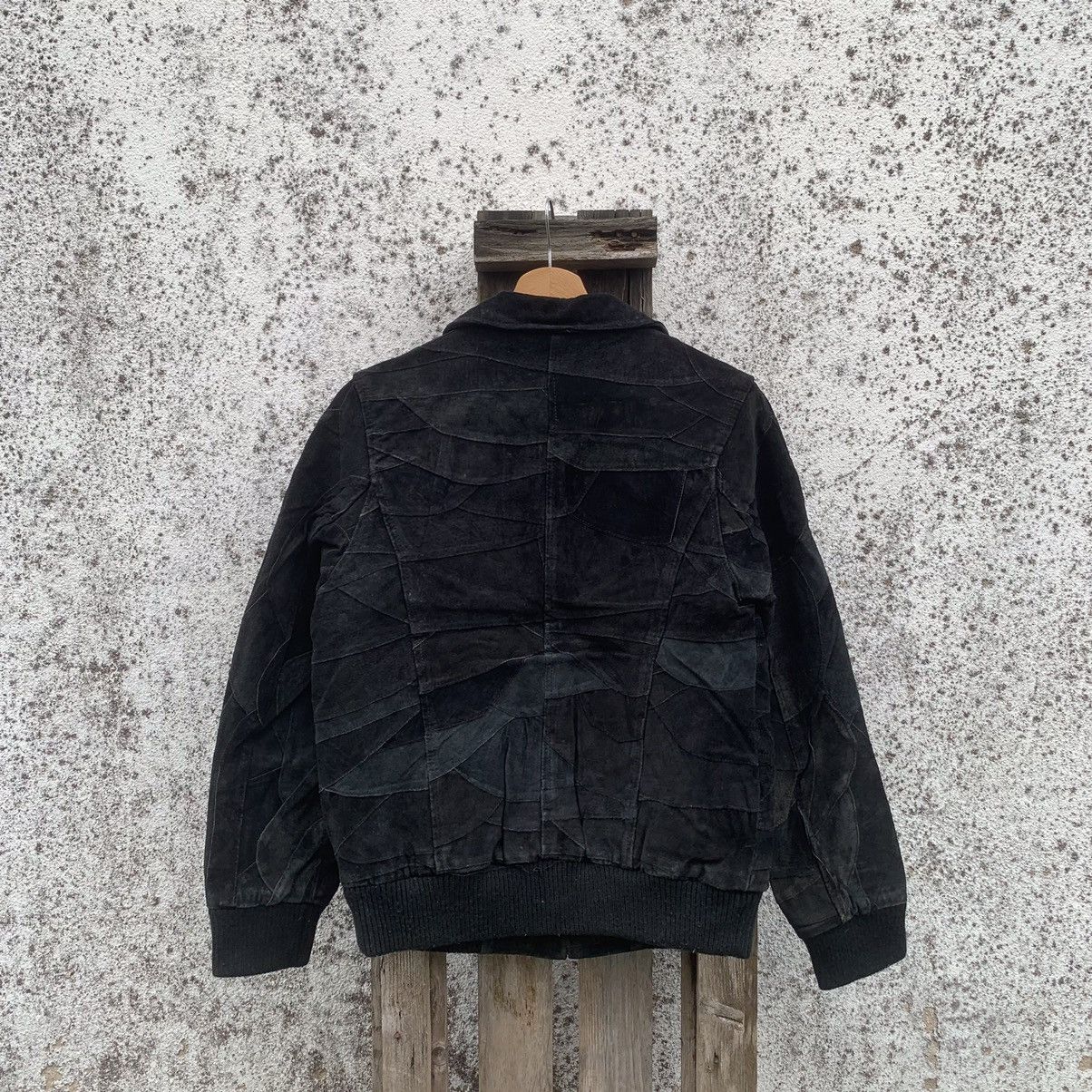 Japanese Brand Japanese Vintage Zip Ups Leather Suede VERY RARE Jacket Size US S / EU 44-46 / 1 - 10 Thumbnail
