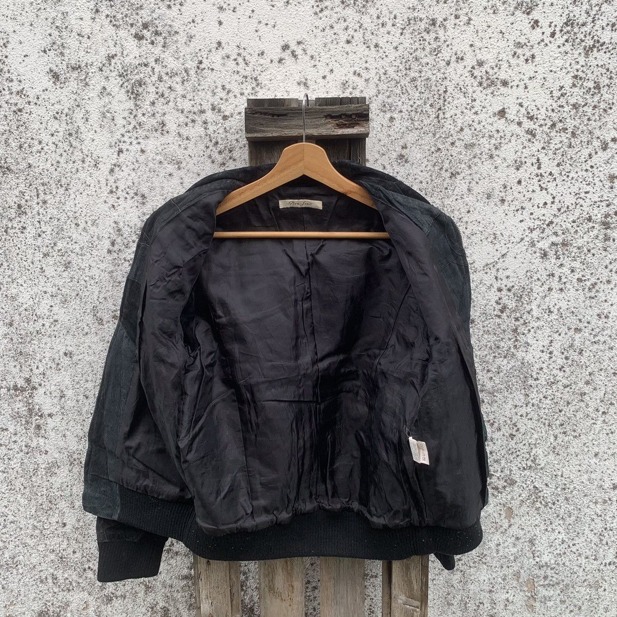 Japanese Brand Japanese Vintage Zip Ups Leather Suede VERY RARE Jacket Size US S / EU 44-46 / 1 - 9 Thumbnail
