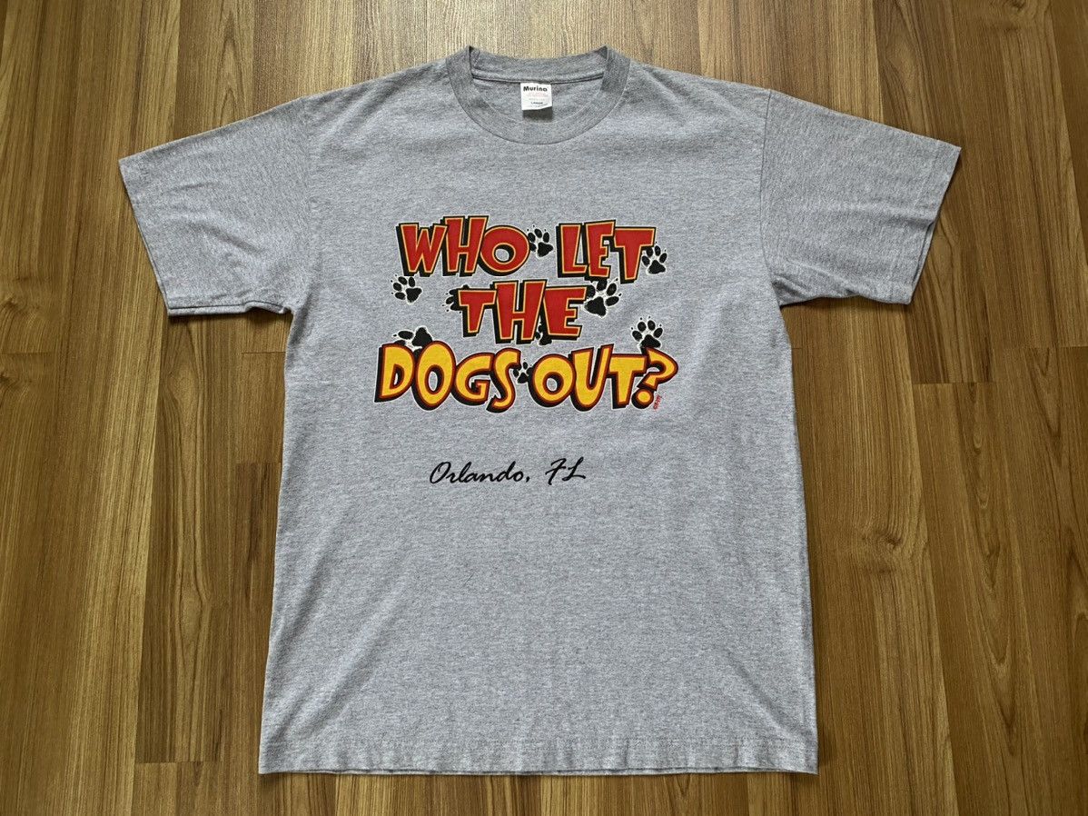 Band Tees Vintage Y2K Who Let The Dogs Out T Shirt Murina Baha Tee Size US L / EU 52-54 / 3 - 1 Thumbnail
