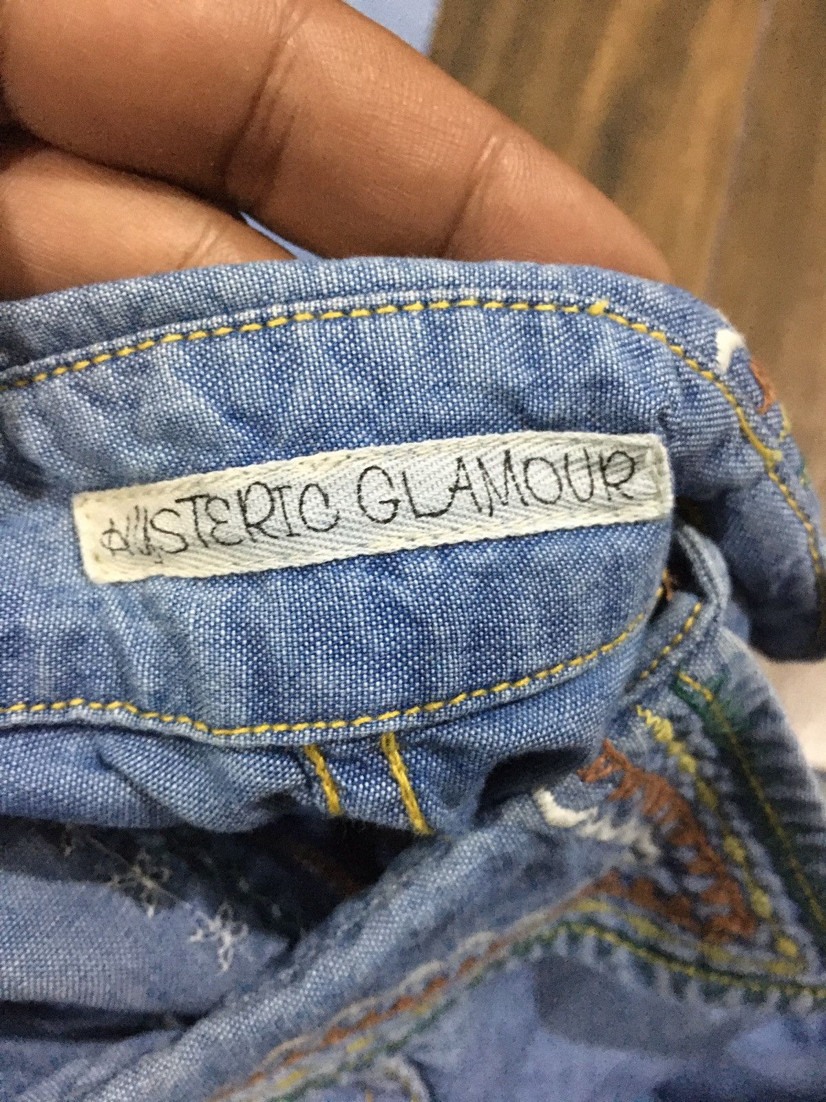 Hysteric Glamour Hysteric Glamour Chambray Double Pocket Shirt Size US S / EU 44-46 / 1 - 7 Thumbnail