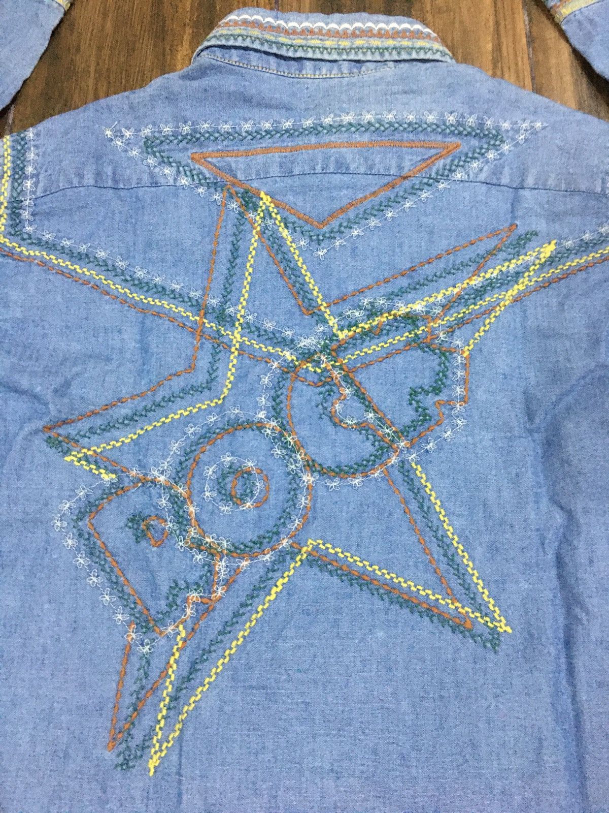 Hysteric Glamour Hysteric Glamour Chambray Double Pocket Shirt Size US S / EU 44-46 / 1 - 4 Thumbnail