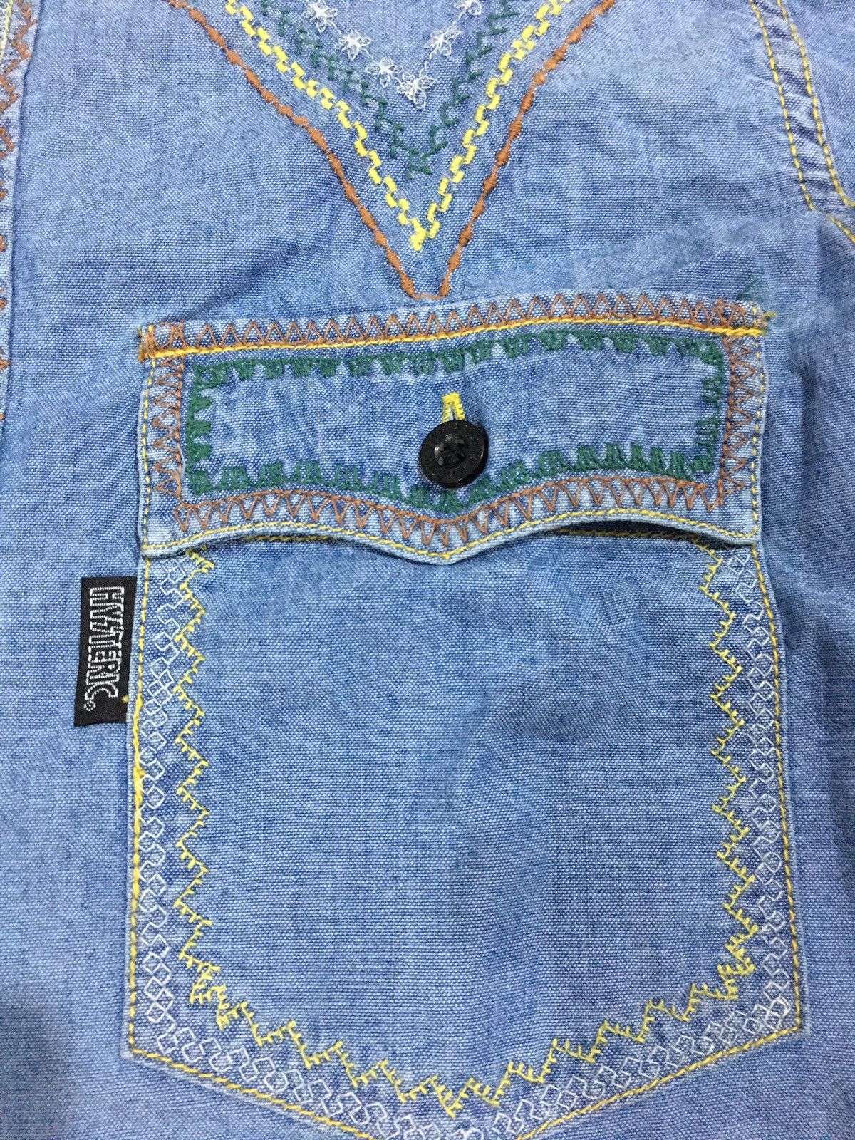 Hysteric Glamour Hysteric Glamour Chambray Double Pocket Shirt Size US S / EU 44-46 / 1 - 6 Thumbnail