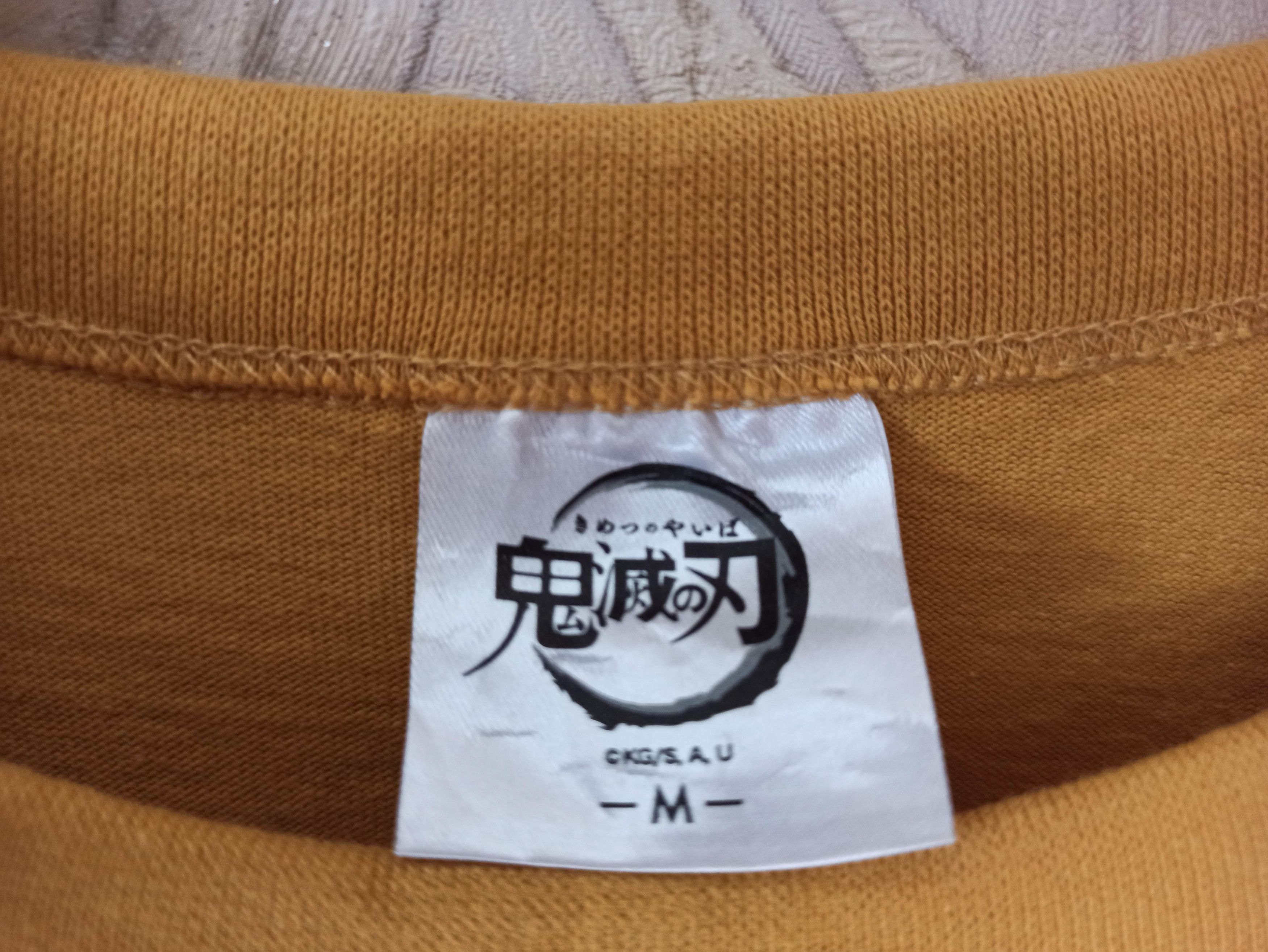 Anime Demon Slayer Zenitsu T-Shirt Size US M / EU 48-50 / 2 - 4 Thumbnail