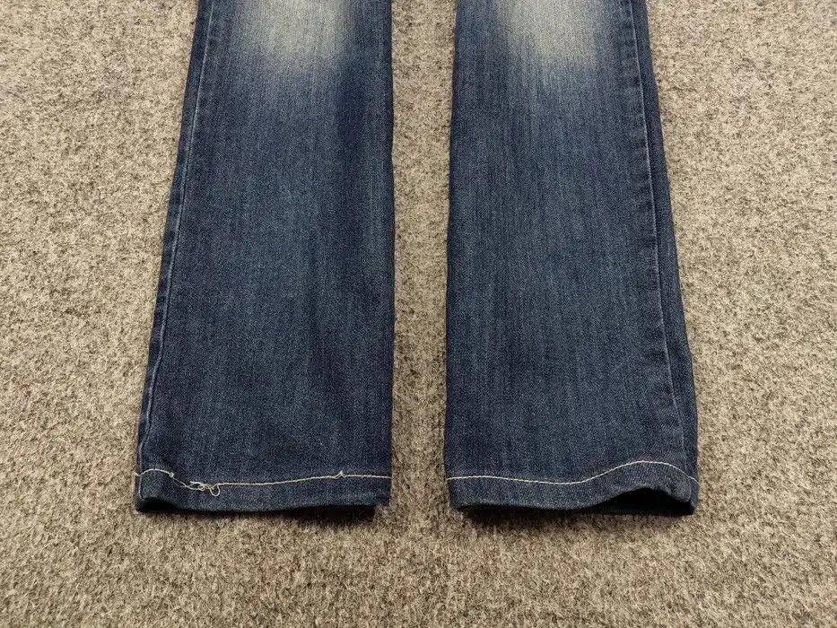 Moschino Love Moschino Italy Designer Japan Logo Faded Denim Jeans Size US 34 / EU 50 - 4 Thumbnail