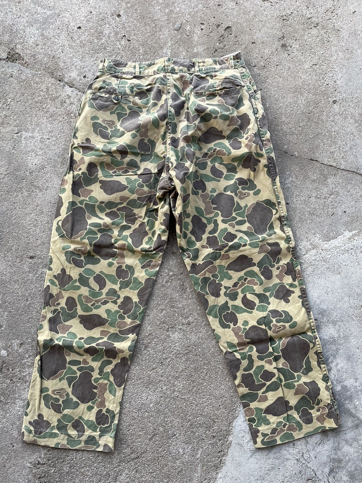 Sears Vintage casual pants Hunting Camo design Ted Williams sears Size US 33 - 2 Thumbnail
