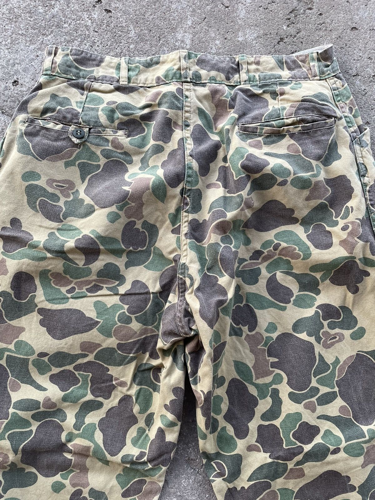 Sears Vintage casual pants Hunting Camo design Ted Williams sears Size US 33 - 5 Thumbnail