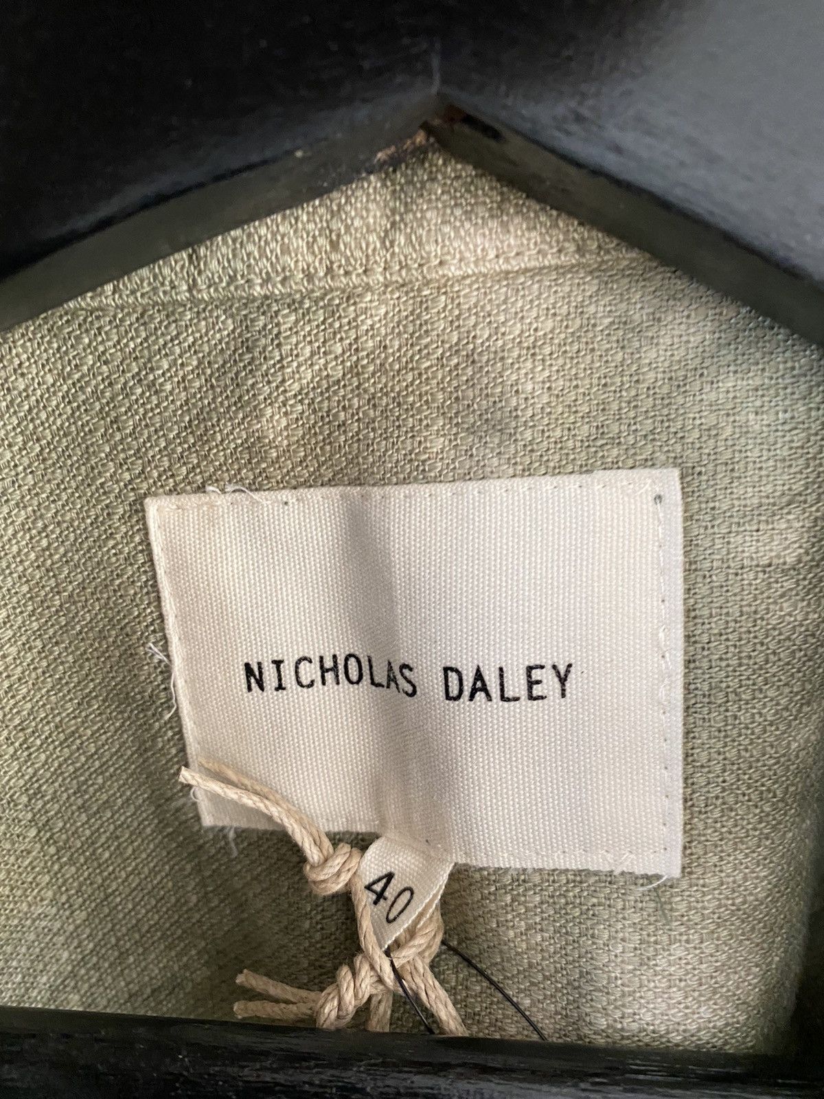 Nicholas Daley 2021 heavy military tie dye shirt jacket, size 40 Size US M / EU 48-50 / 2 - 3 Thumbnail