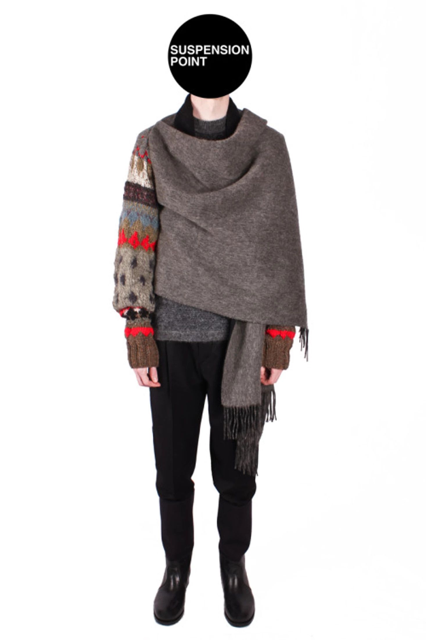 Bless Bless Paris Poncho Scarf Size US S / EU 44-46 / 1 - 5 Thumbnail