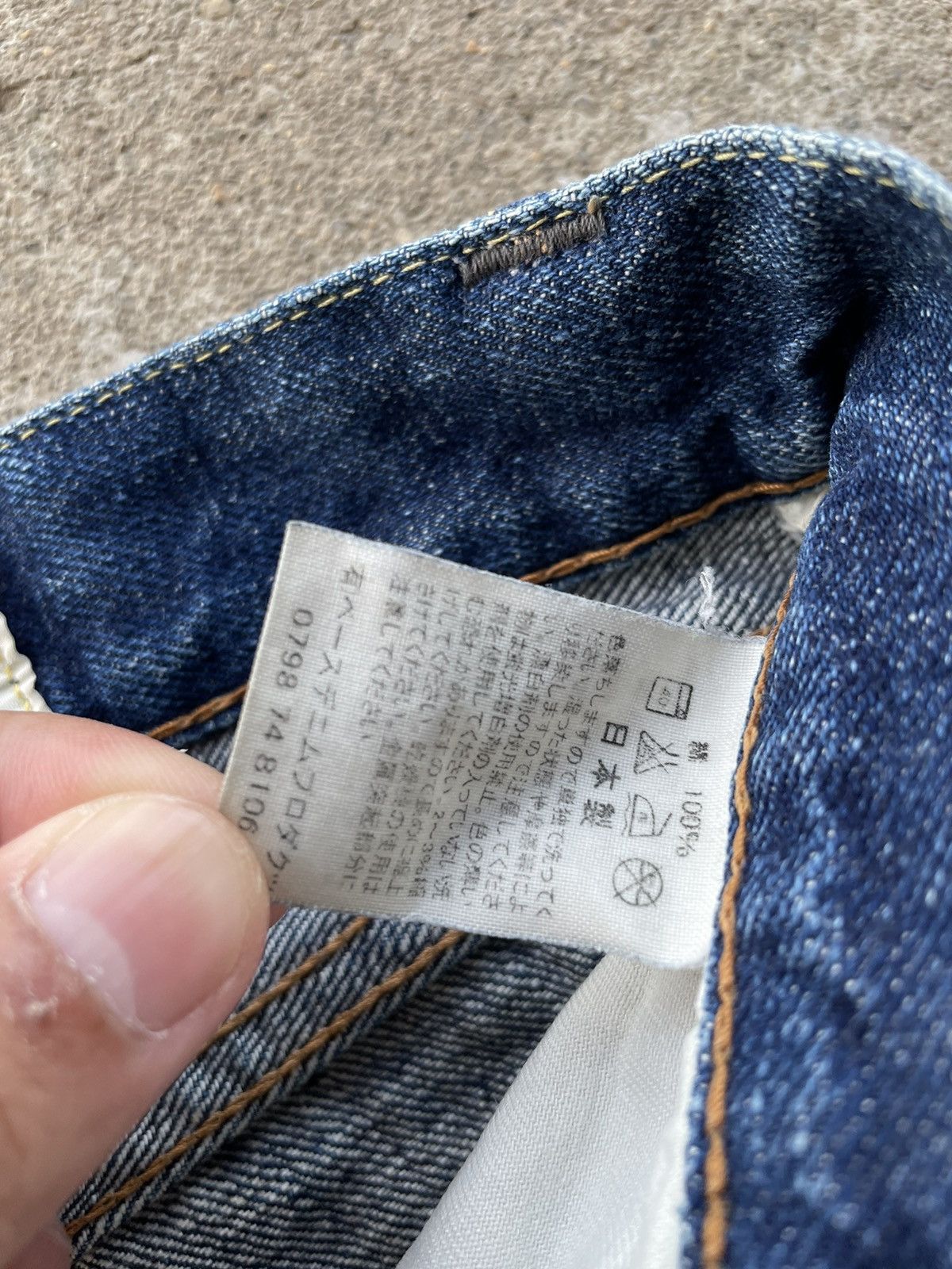 Japanese Brand Orslow Lot 107 selvage Jeans Size US 29 - 10 Thumbnail