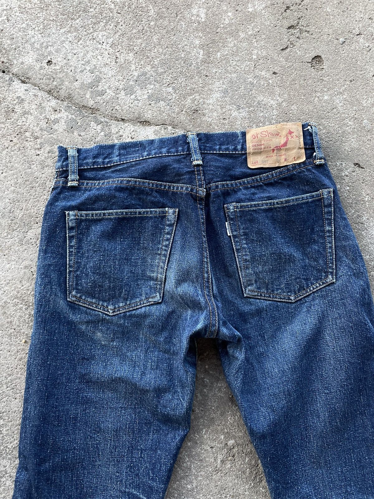 Japanese Brand Orslow Lot 107 selvage Jeans Size US 29 - 4 Thumbnail