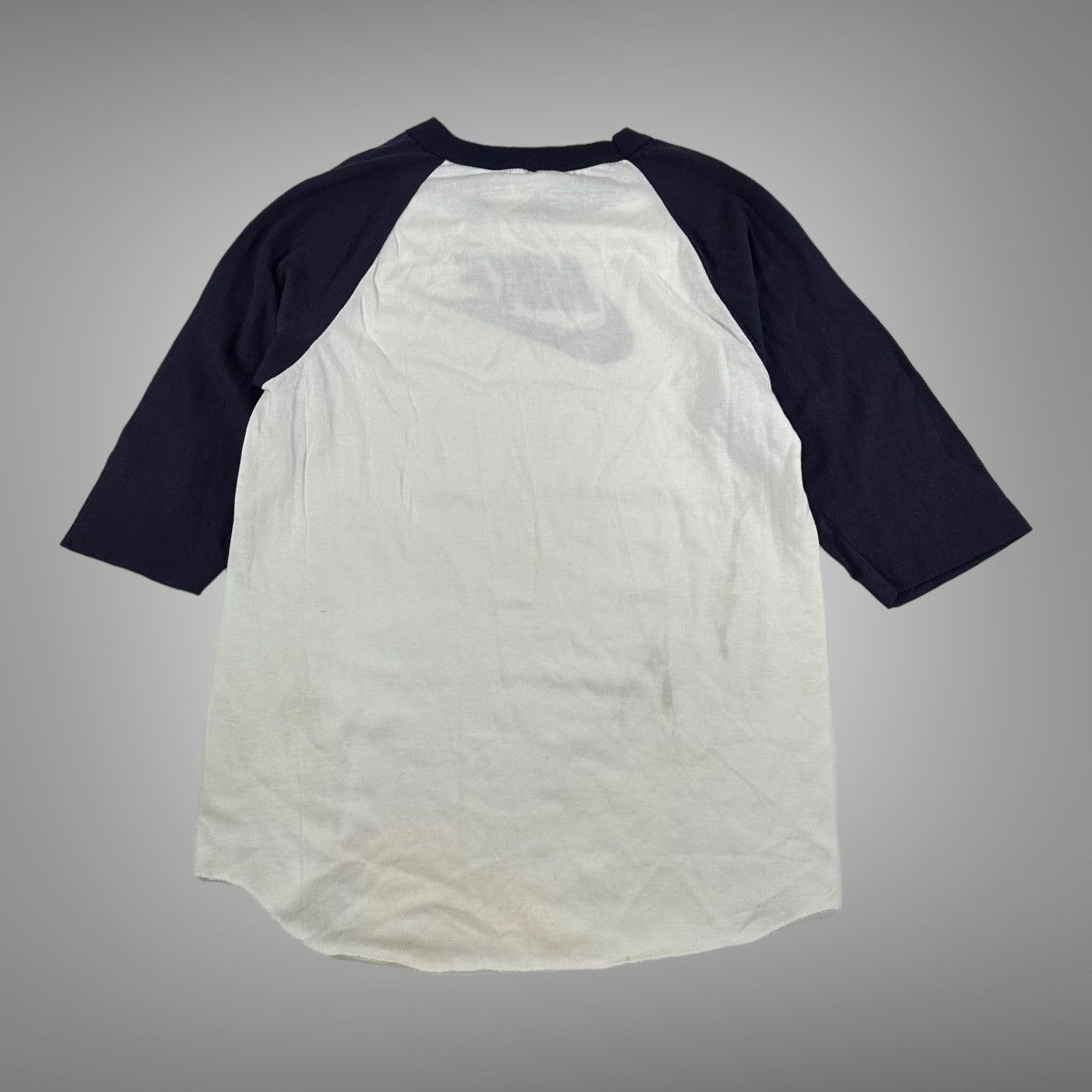 Vintage 1970s nike quarter sleeve shirt
