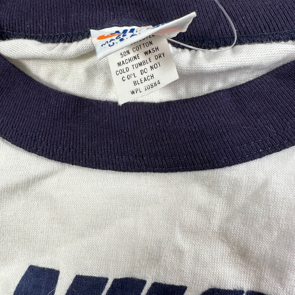 Vintage 1970s nike quarter sleeve shirt