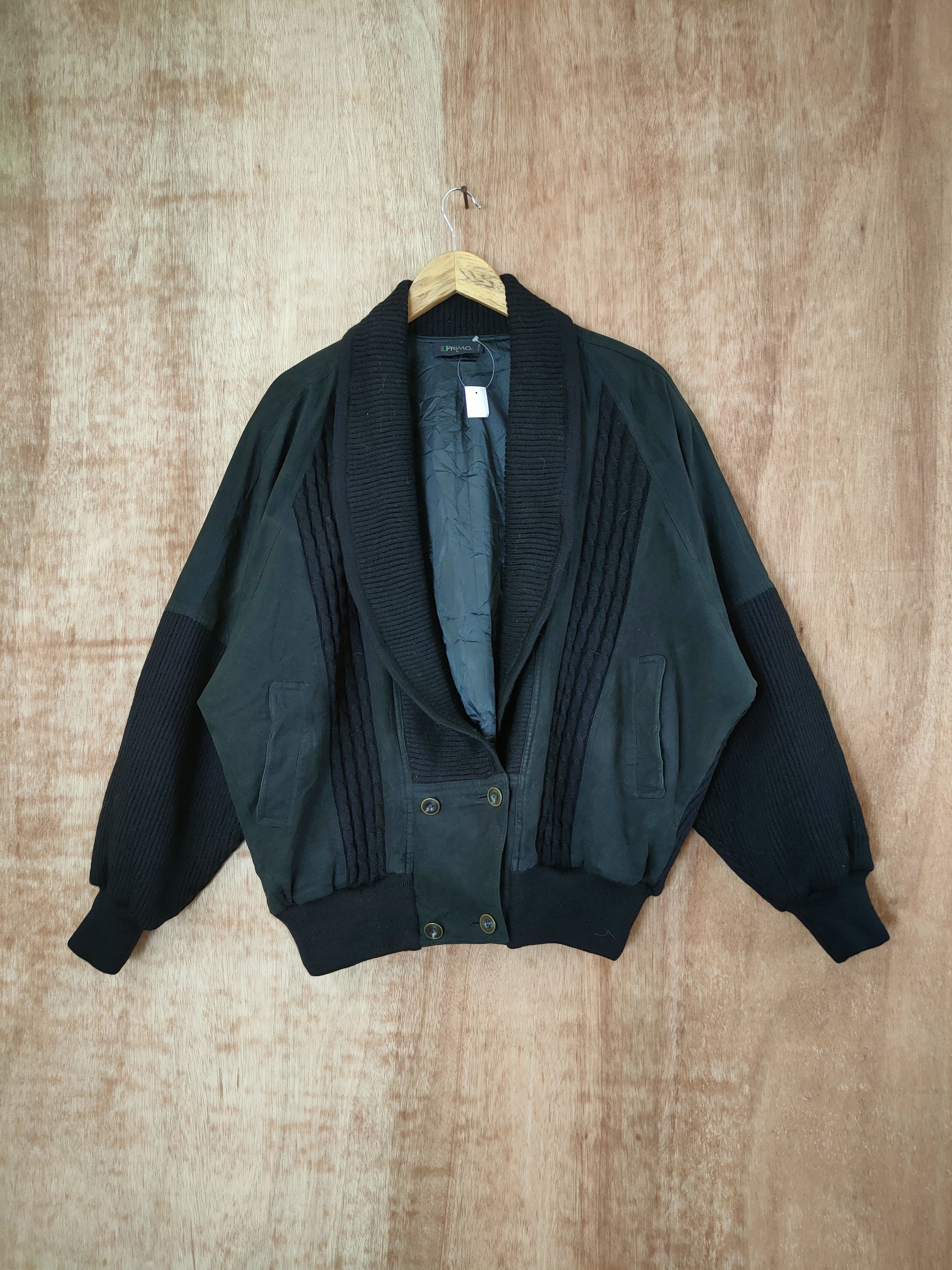 Japanese Brand DL IL Primo japan jacket cardigan vintage faded #46-601 Size US L / EU 52-54 / 3 - 1 Thumbnail