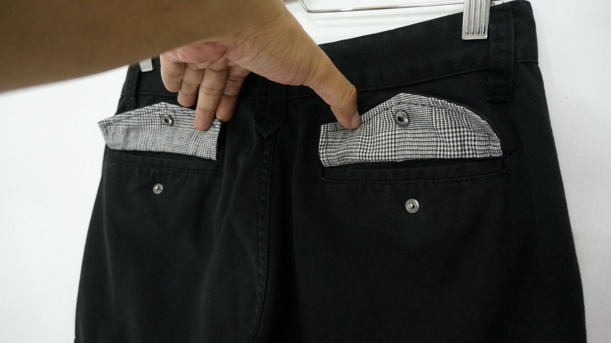 Japanese Brand Japanese ADELIA Multipocket Tactical Black Cargo Pants Size US 29 - 9 Thumbnail