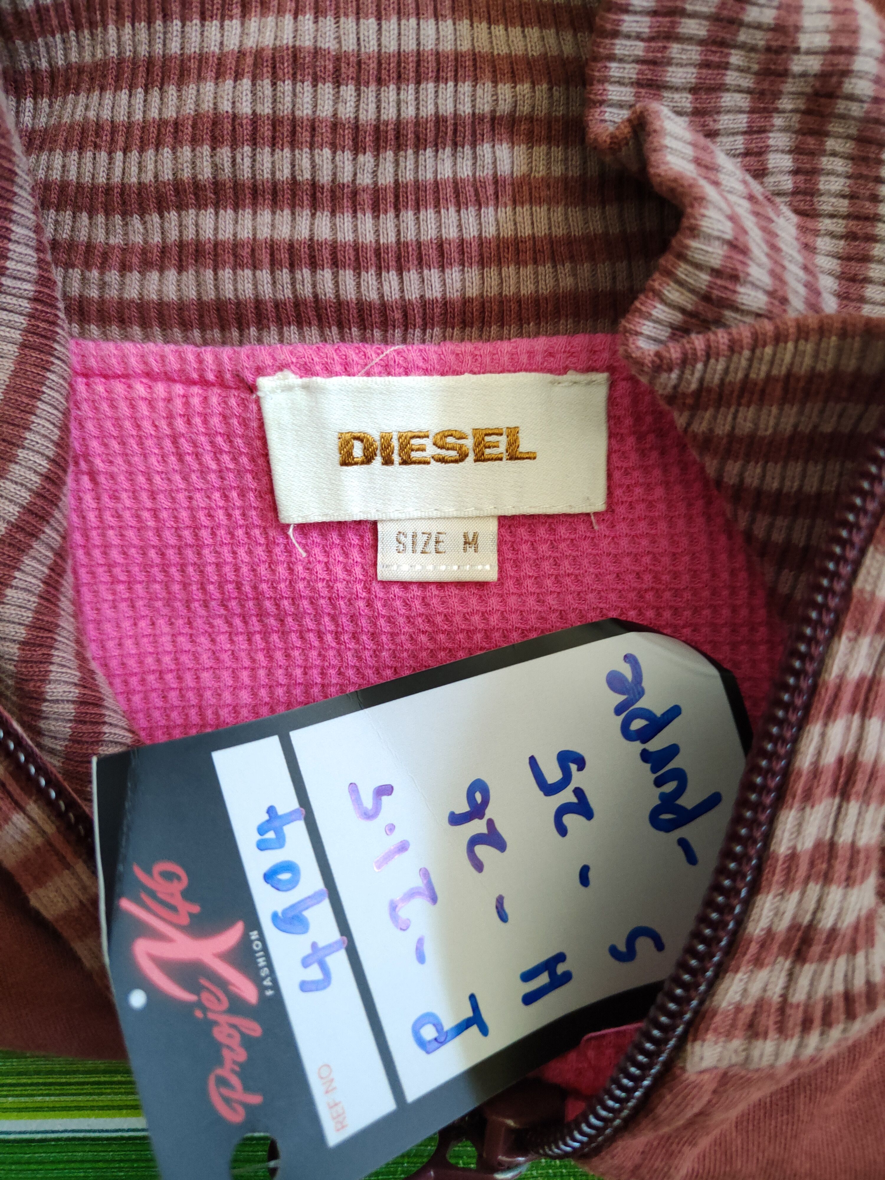 Diesel DL Diesel Purple distressed vintage Sweater #4904 Size US M / EU 48-50 / 2 - 9 Thumbnail