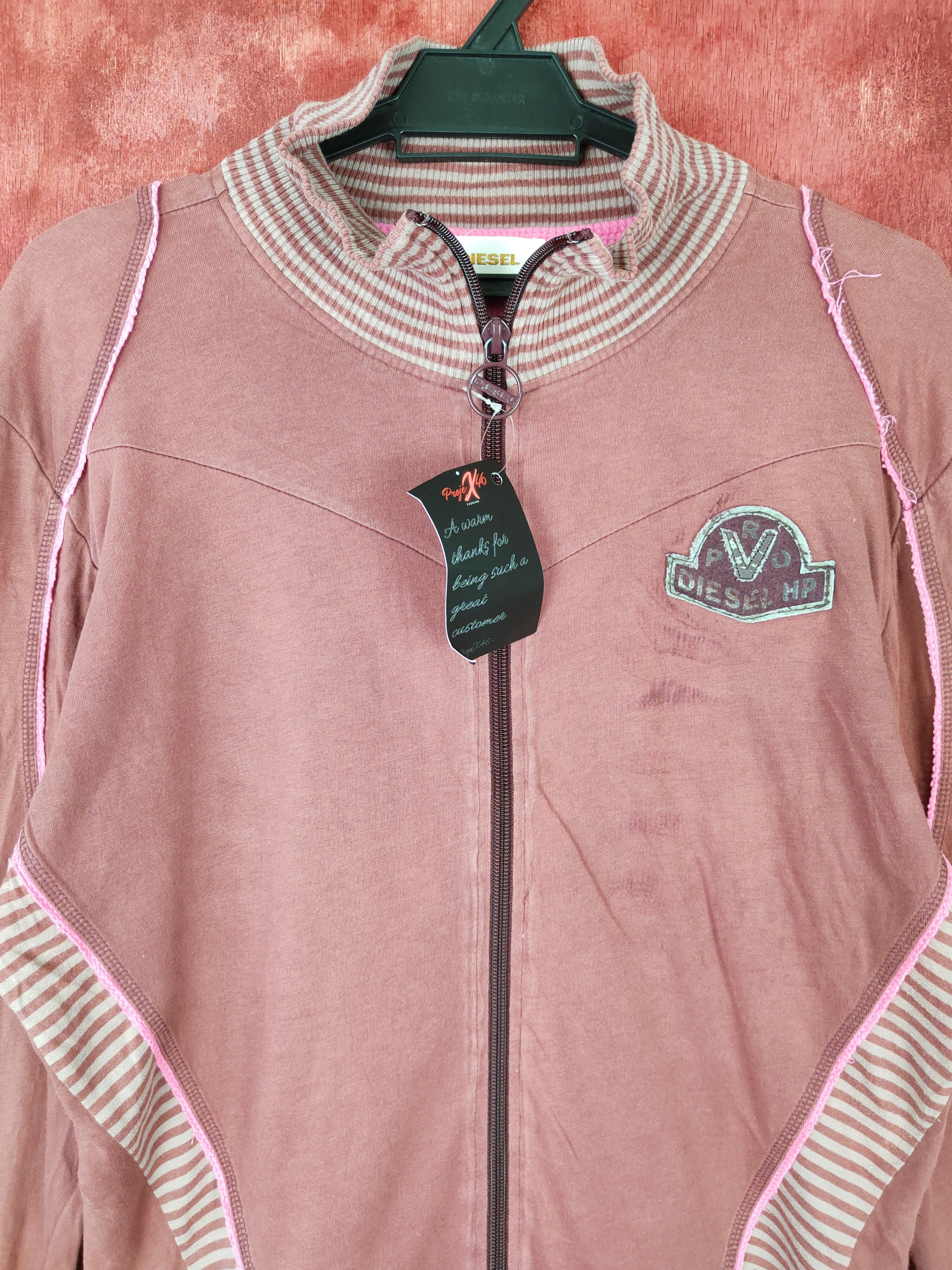 Diesel DL Diesel Purple distressed vintage Sweater #4904 Size US M / EU 48-50 / 2 - 2 Thumbnail
