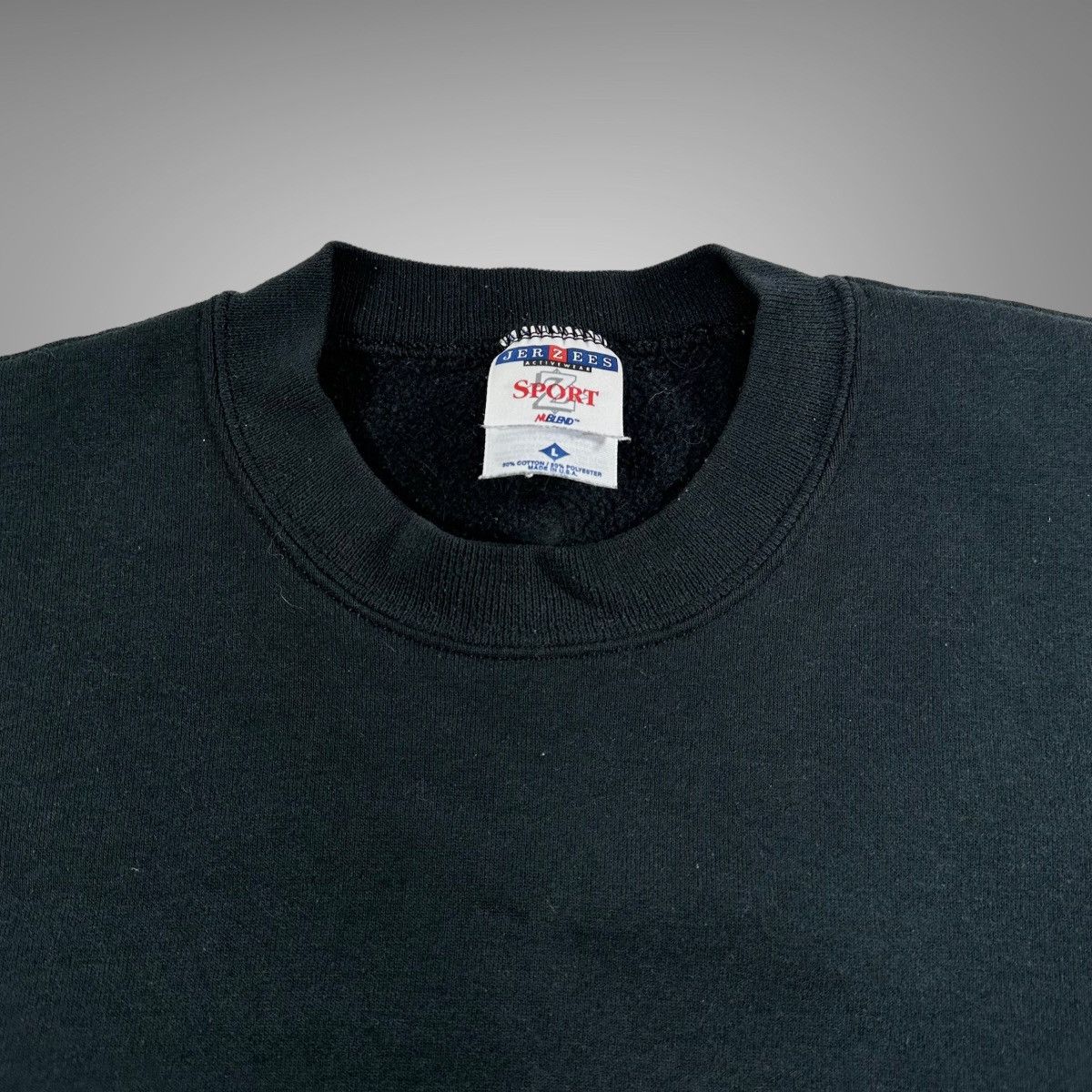 Vintage Vintage 1990s blank jerzees sweatshirt Size US L / EU 52-54 / 3 - 4 Preview