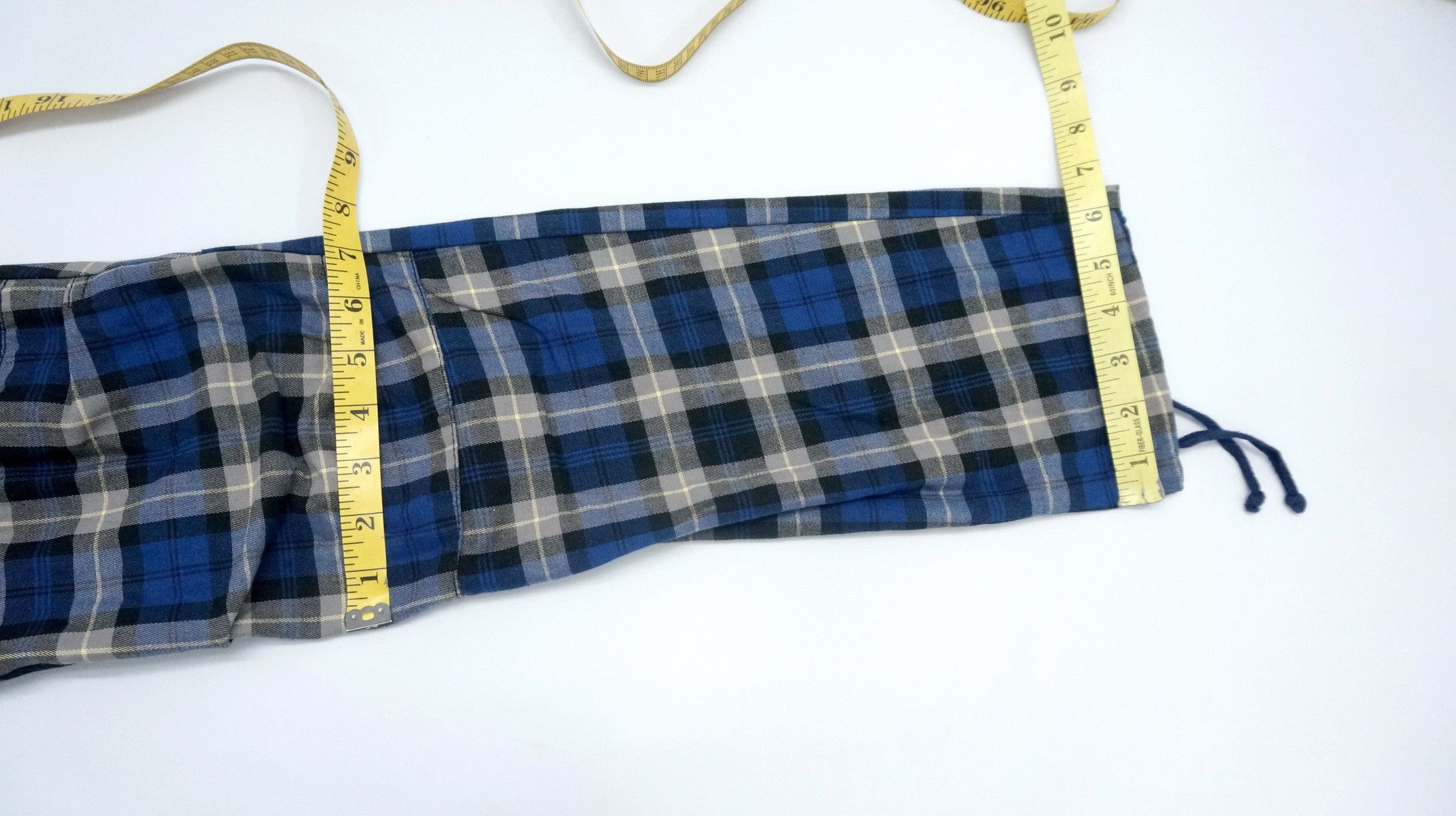 Japanese Brand Vtg RE DARK Plaid Blue Tartan Punk Skinny Pants Size US 28 / EU 44 - 18 Thumbnail