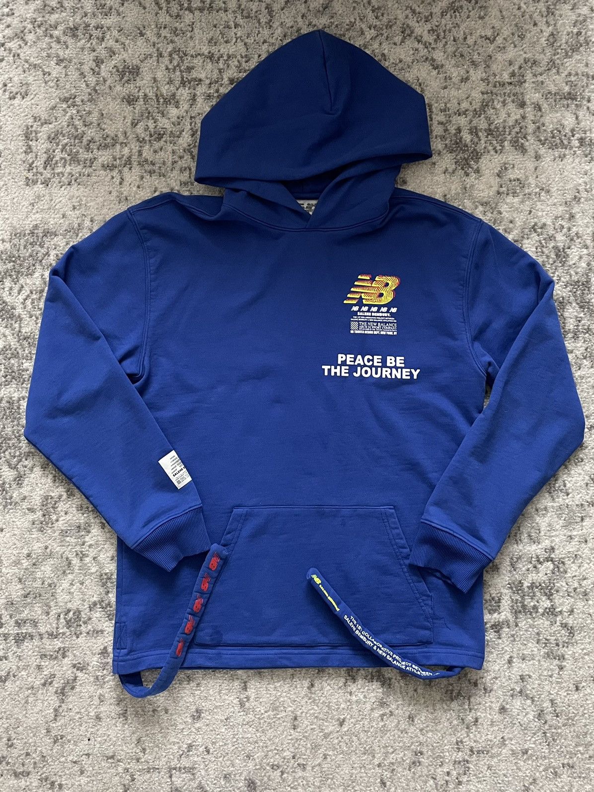 New Balance × Salehe Bembury New Balance x Salehe Bembury Peace Hoodie Size US S / EU 44-46 / 1 - 1 Thumbnail