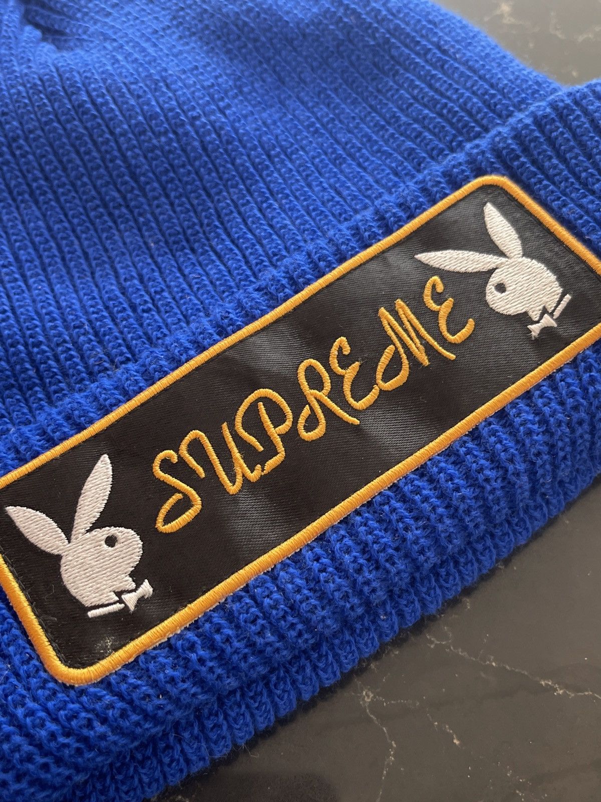 Supreme x playboy beanie online