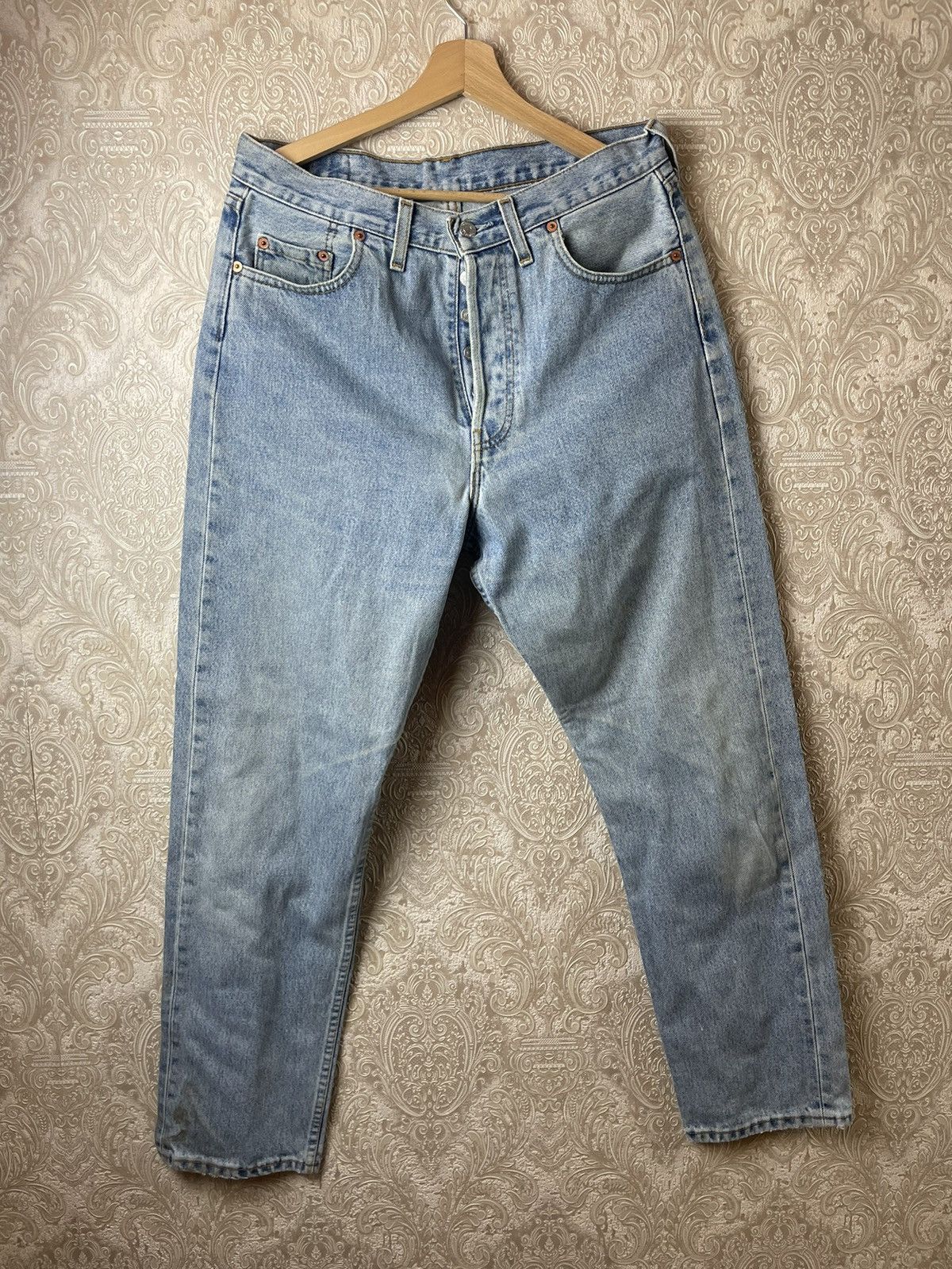 Levi's × Levi's Vintage Clothing × Vintage Vintage Levi’s 501 510 02 1990s washed denim Size US 33 - 3 Thumbnail