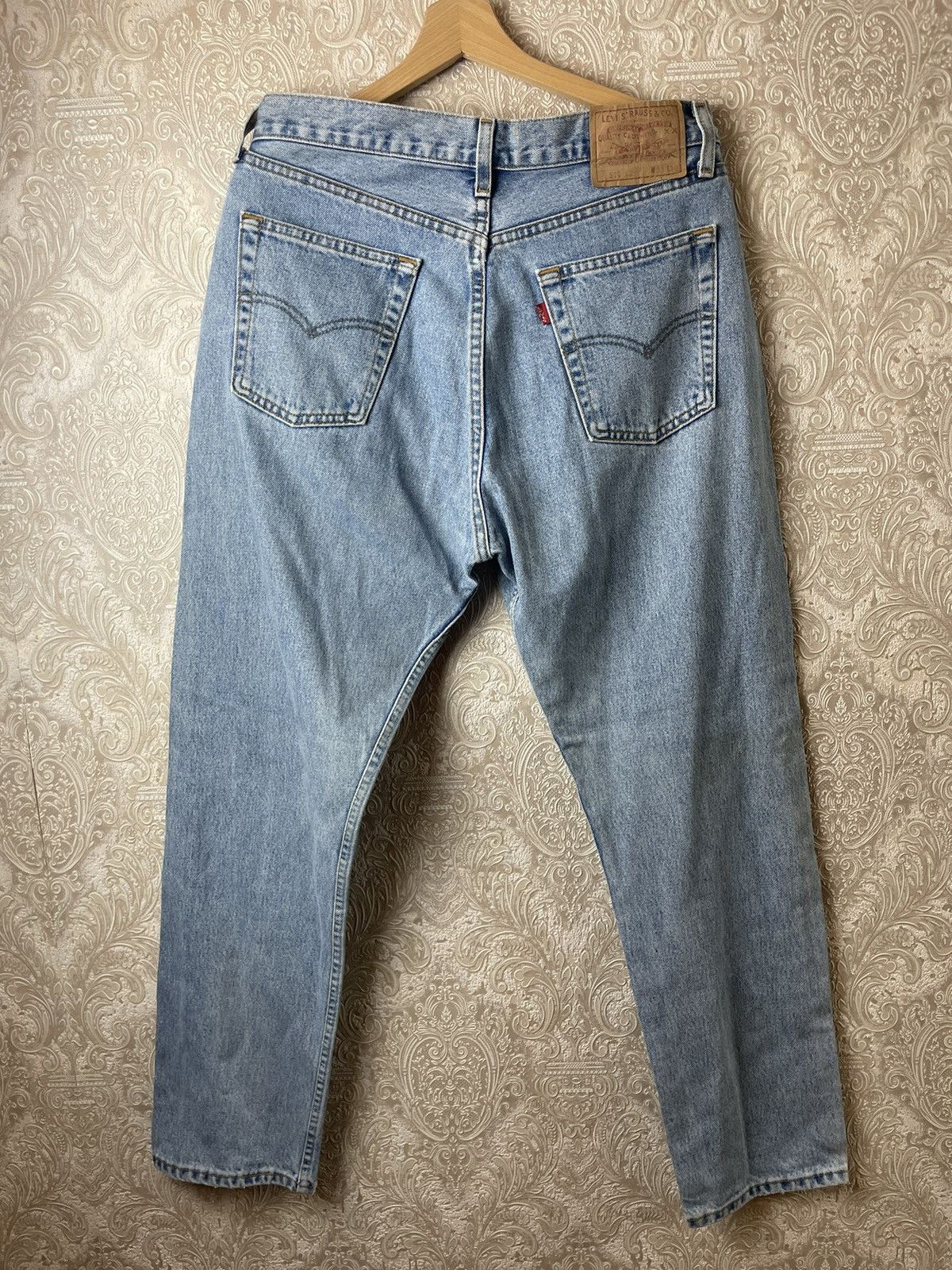 Vintage Levi’s 501 510 02 1990s washed denim