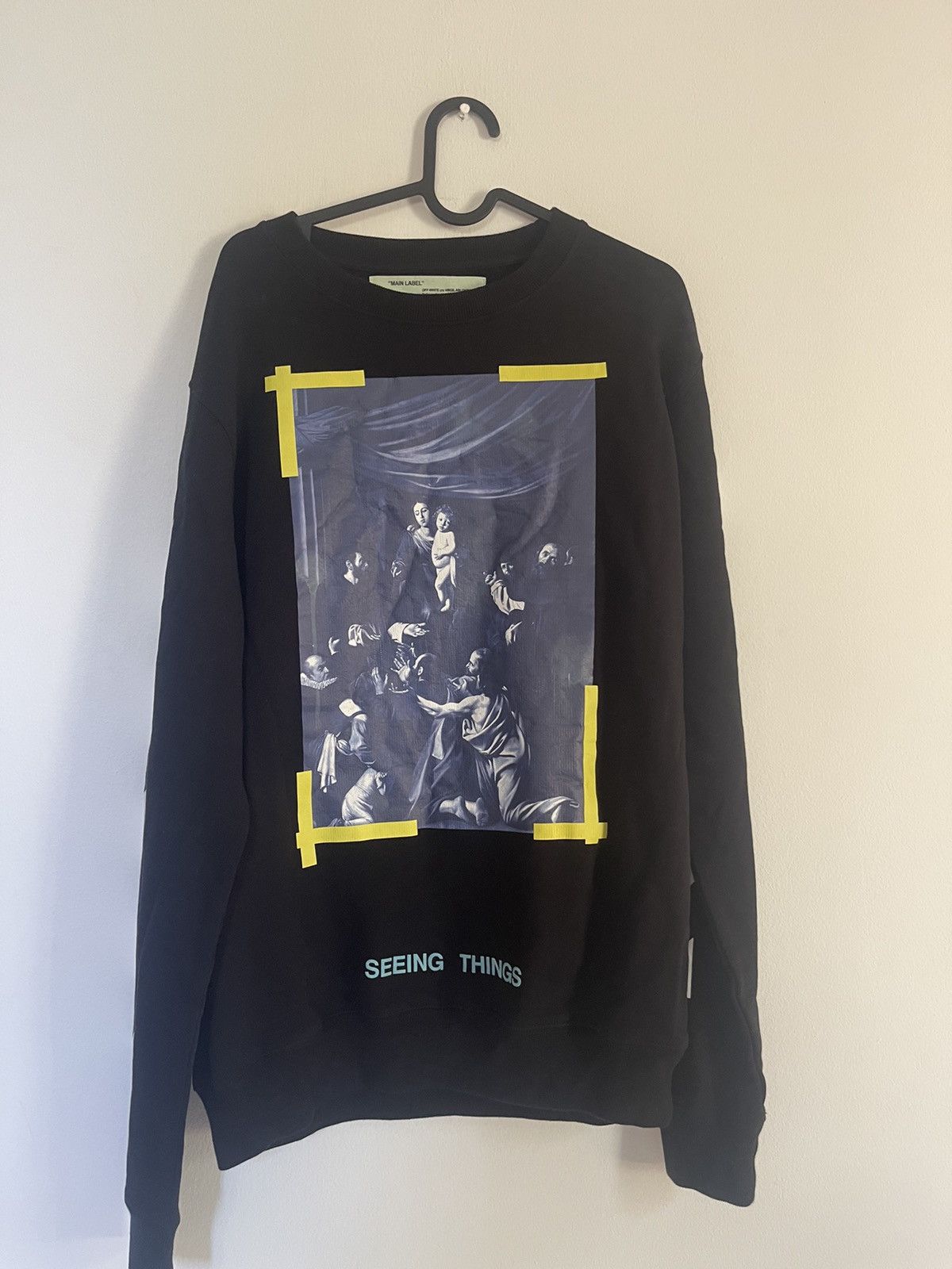 Off-White Off white Caravaggio sweatshirt Size US L / EU 52-54 / 3 - 3 Thumbnail