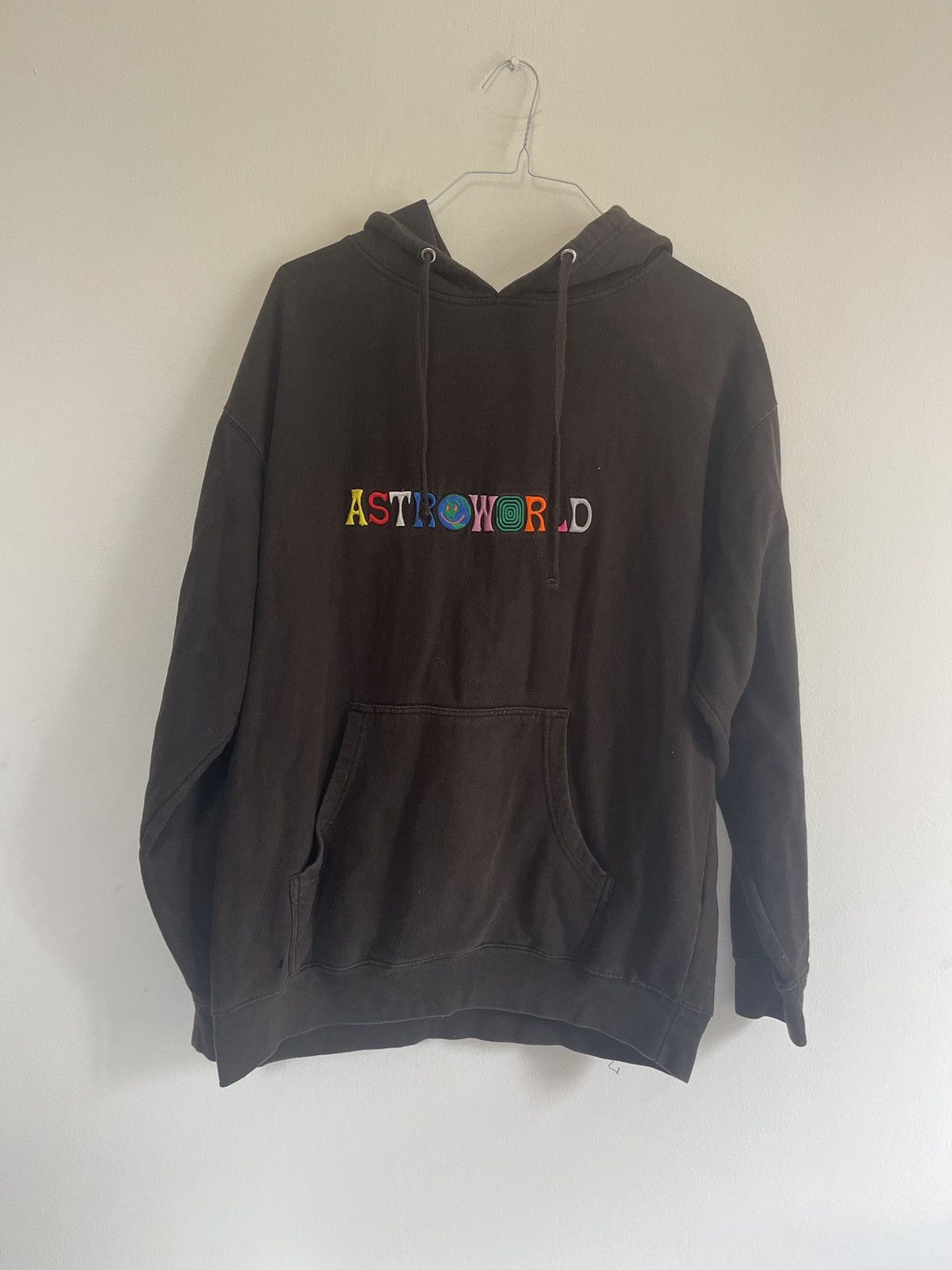 Travis Scott Astroworld Embroidered Logo Hoodie
