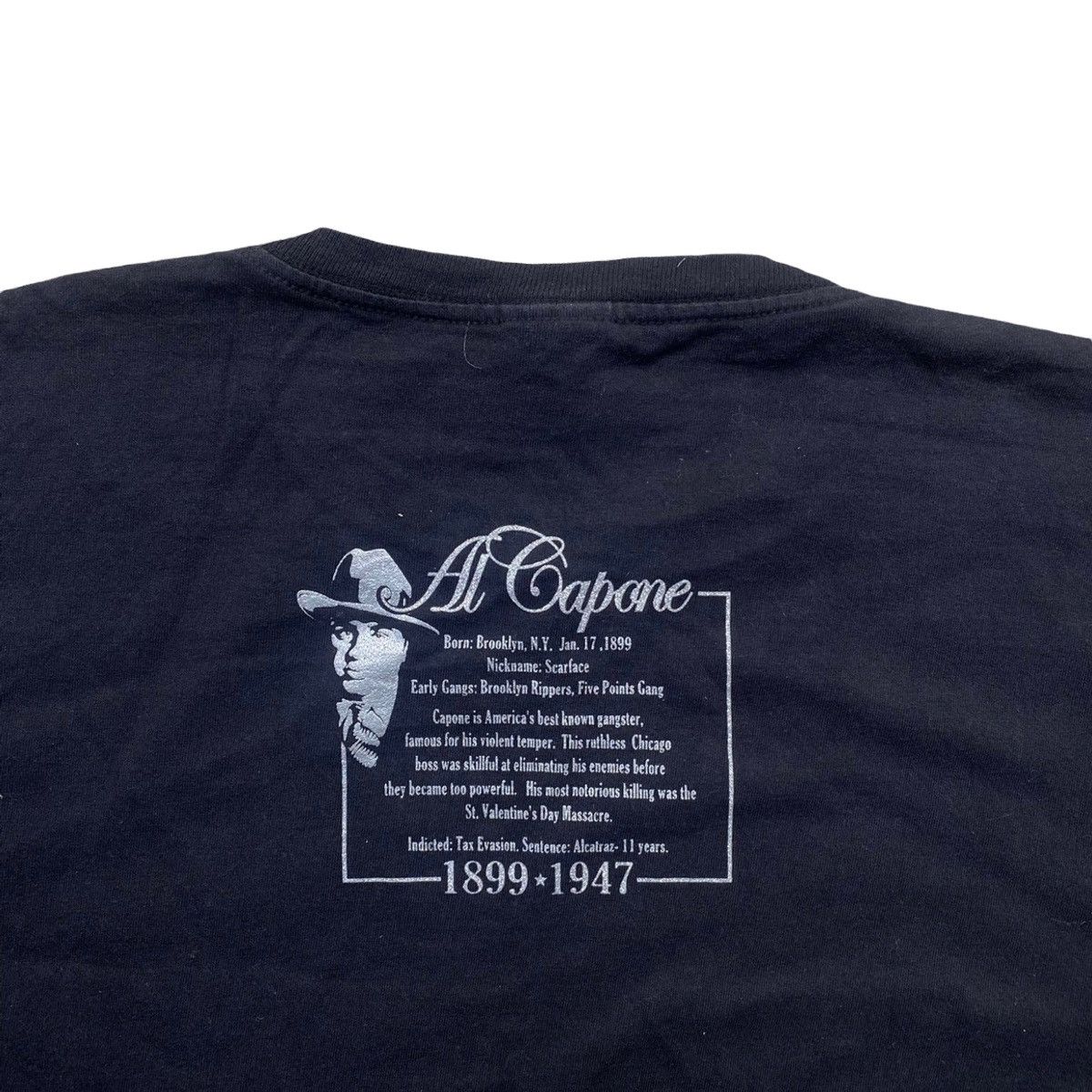 Changes × Vintage Notorious Gangster Al Capone Vintage Movie Shirt. #K Size US XXL / EU 58 / 5 - 6 Thumbnail