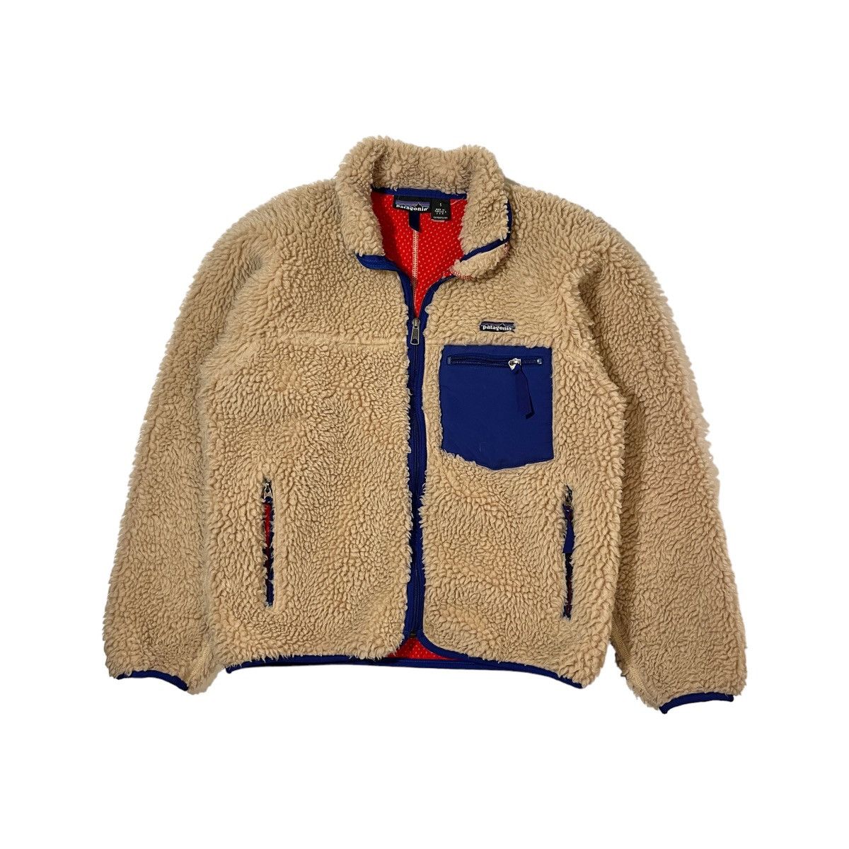 Patagonia × Vintage 2001 Patagonia Classic Oatmeal Retro X Jacket Deep Pile Size US S / EU 44-46 / 1 - 1 Thumbnail