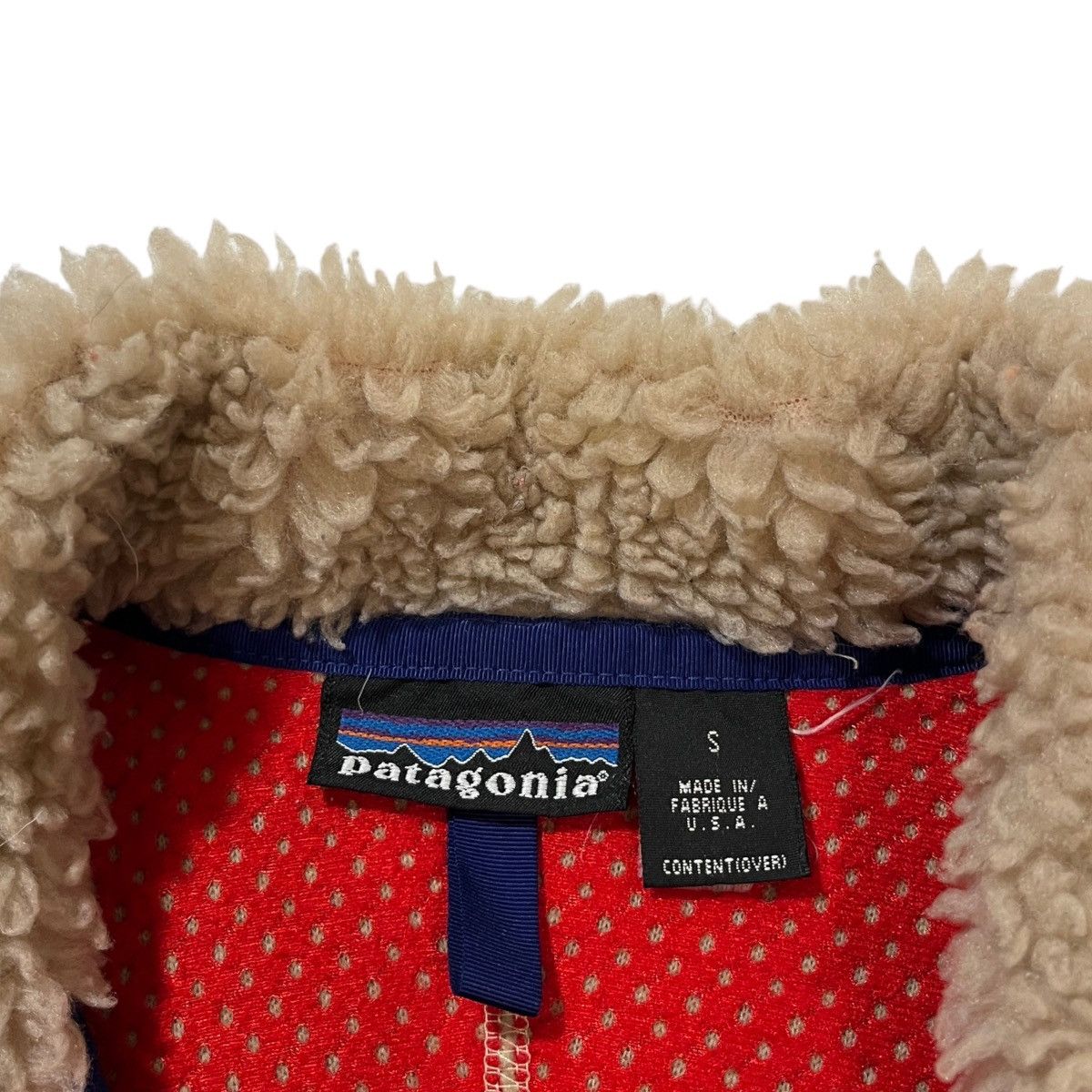 Patagonia × Vintage 2001 Patagonia Classic Oatmeal Retro X Jacket Deep Pile Size US S / EU 44-46 / 1 - 4 Thumbnail
