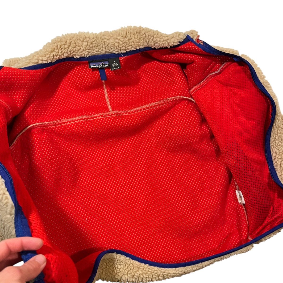 Patagonia × Vintage 2001 Patagonia Classic Oatmeal Retro X Jacket Deep Pile Size US S / EU 44-46 / 1 - 5 Thumbnail