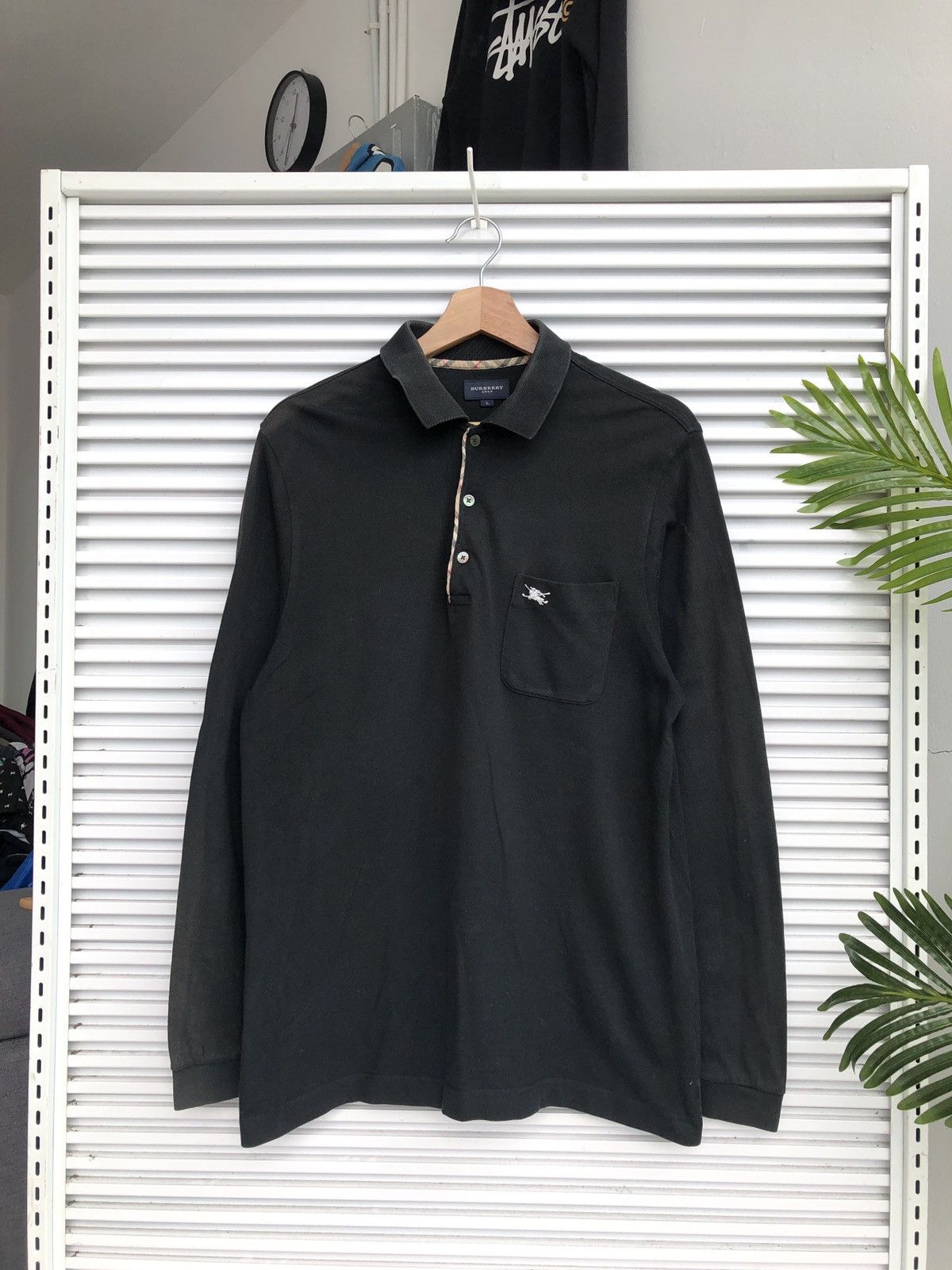 Burberry Burberry Nova Check Long Sleeves Size US L / EU 52-54 / 3 - 1 Thumbnail