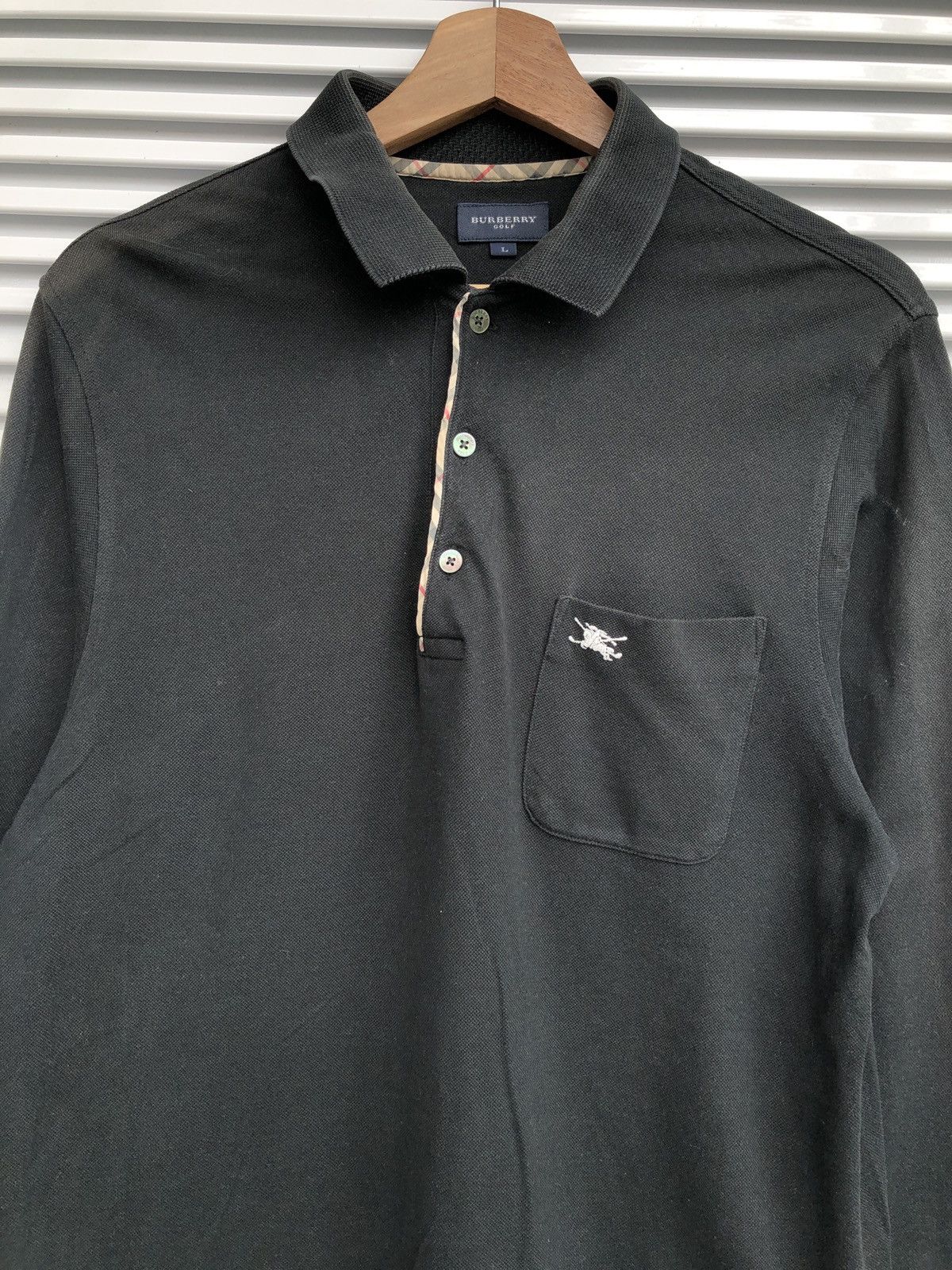 Burberry Burberry Nova Check Long Sleeves Size US L / EU 52-54 / 3 - 2 Thumbnail