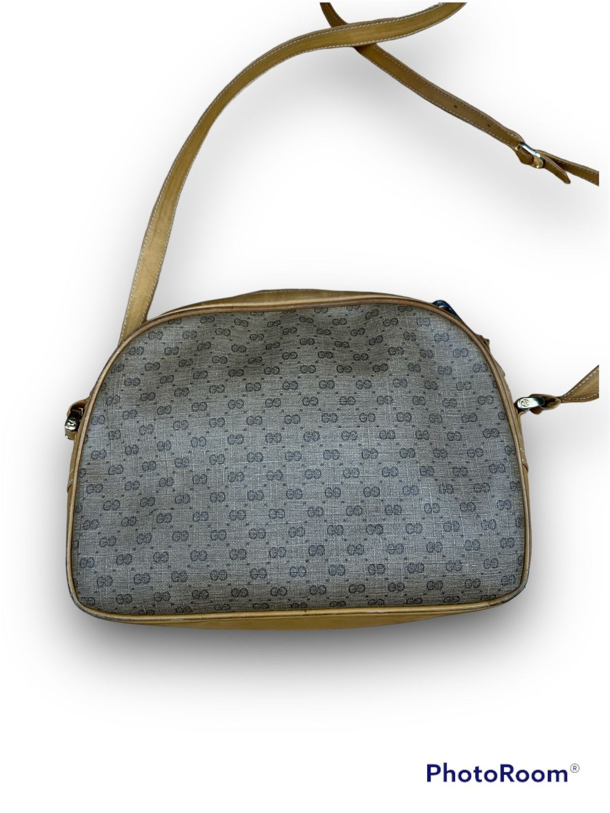 Gucci Gucci Monogram Shoulder Bag 1955 Vintage Size ONE SIZE - 2 Thumbnail