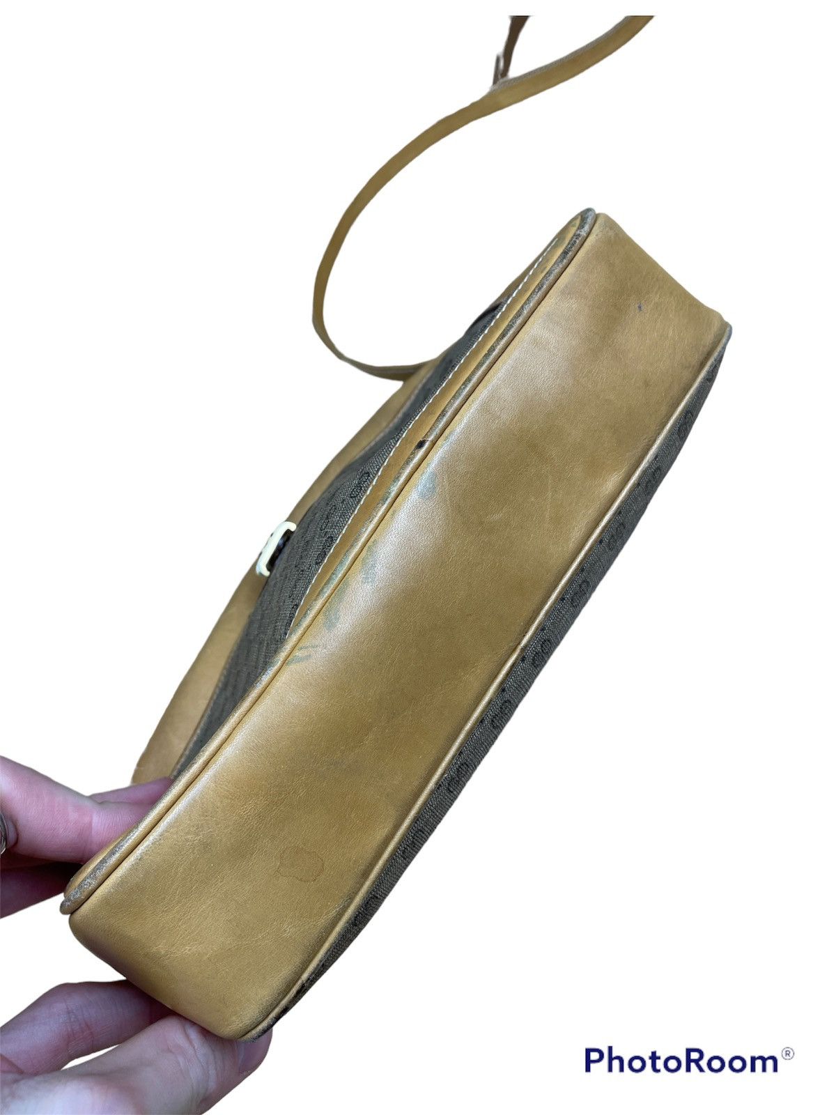 Gucci Gucci Monogram Shoulder Bag 1955 Vintage Size ONE SIZE - 5 Thumbnail