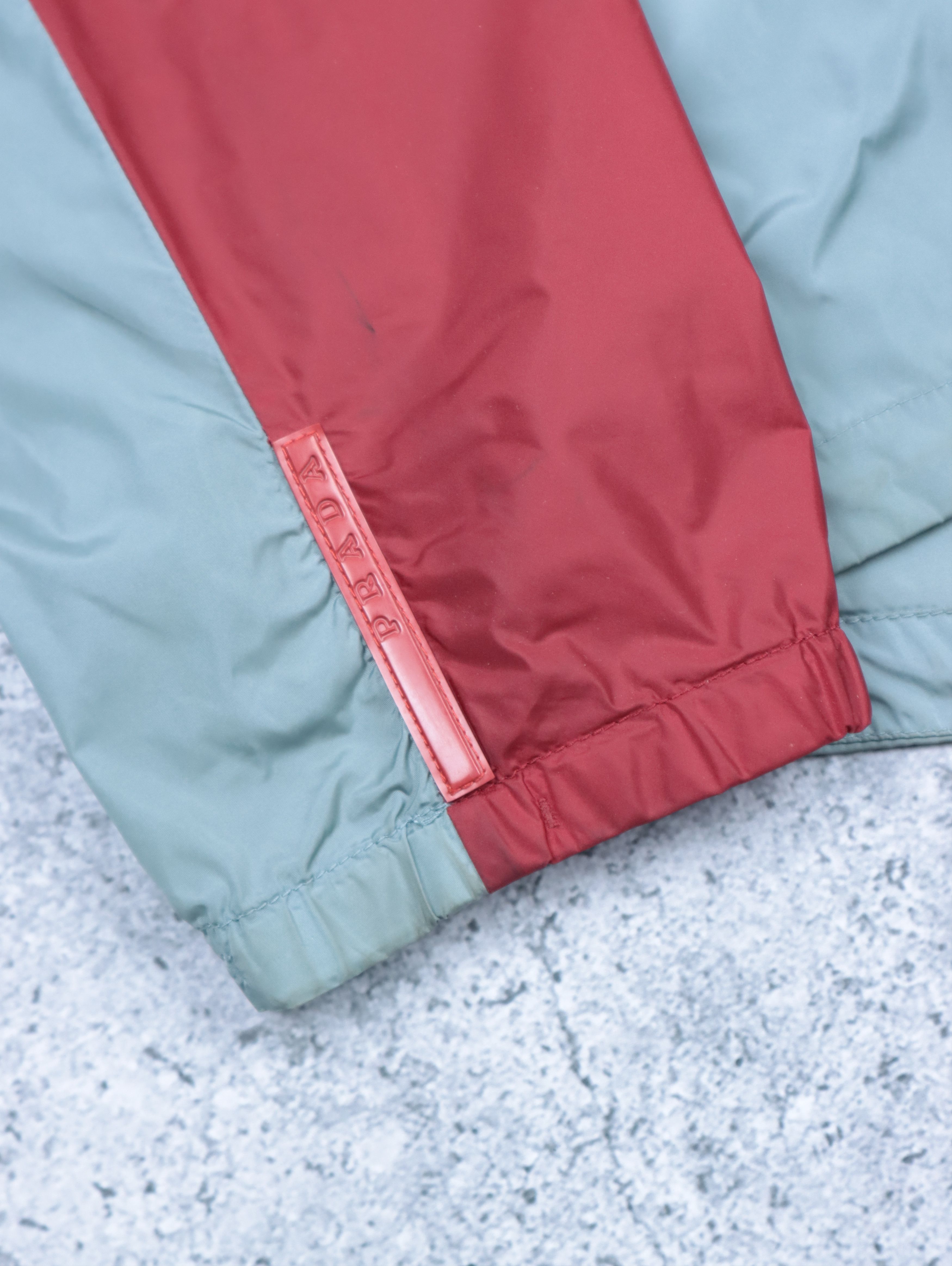 Designer × Prada Prada SGV447 Mat.0L3 Two Tone Nylon Hooded